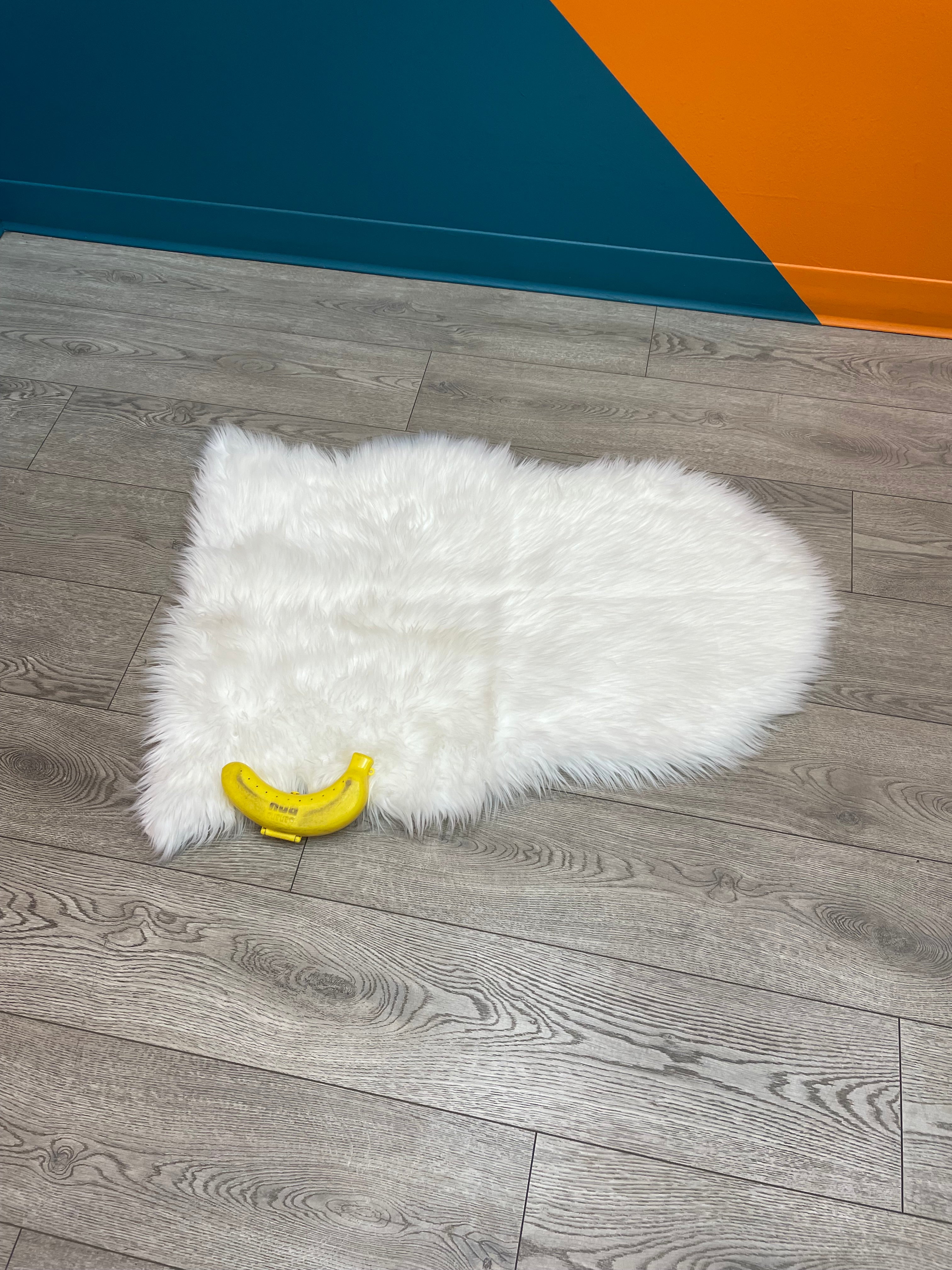 Small Faux Fur Rug