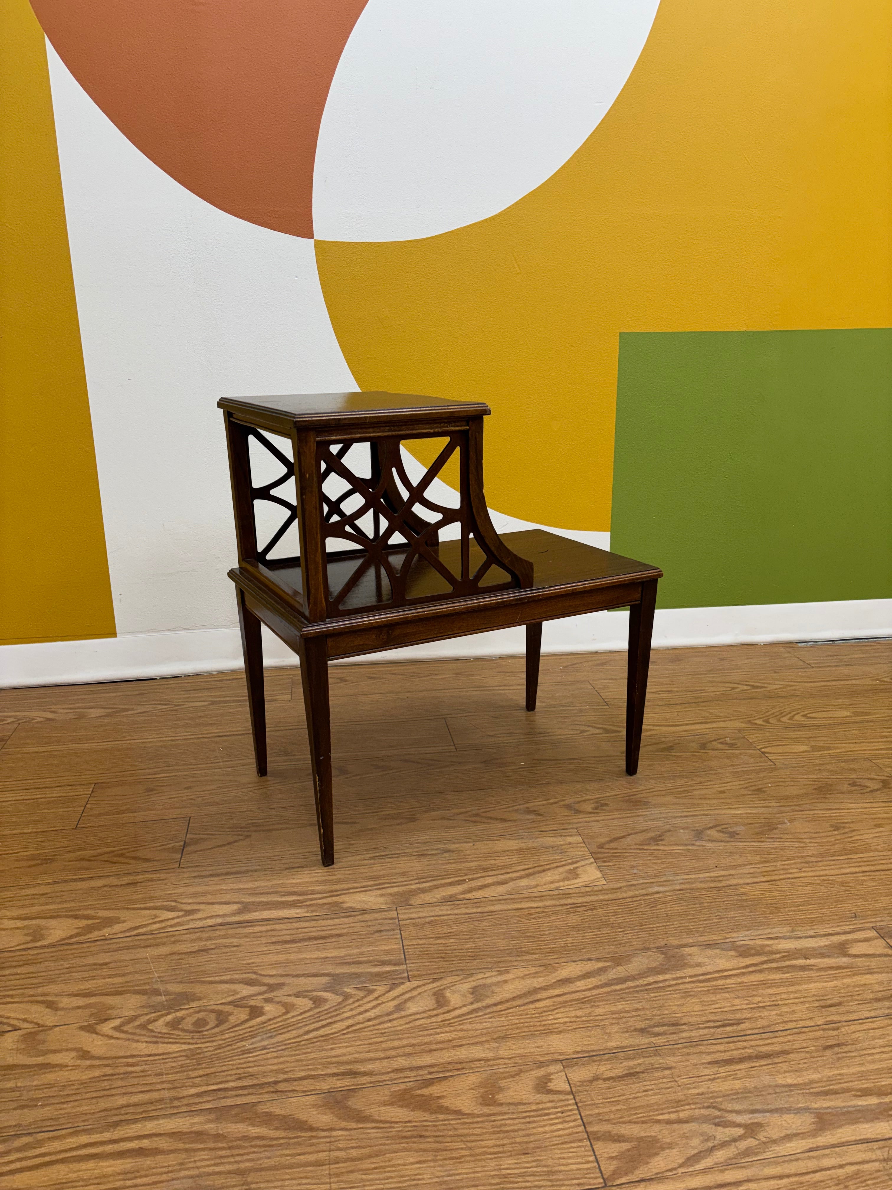 Wood Side Table