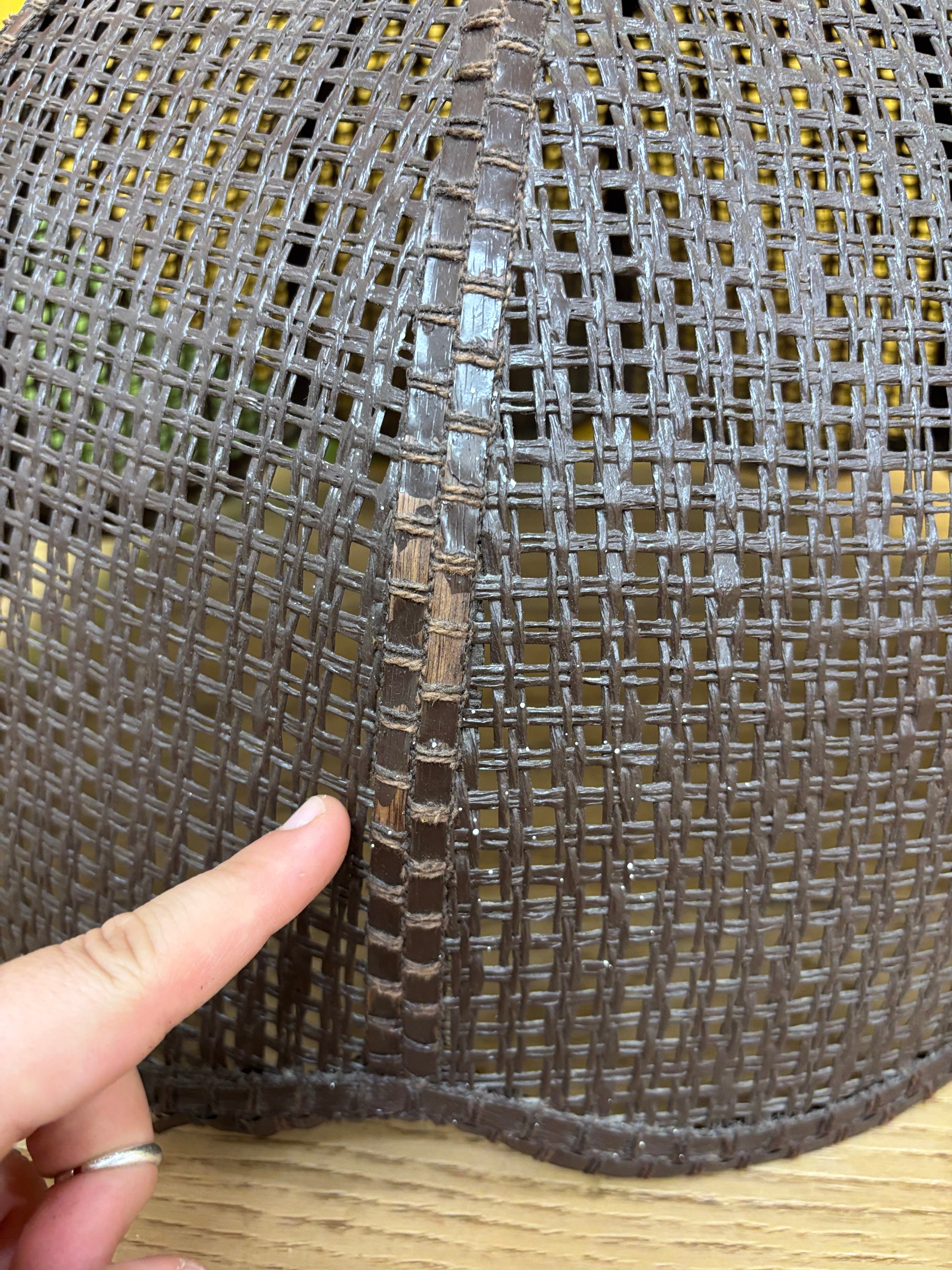 Woven Wicker Lamp Shade