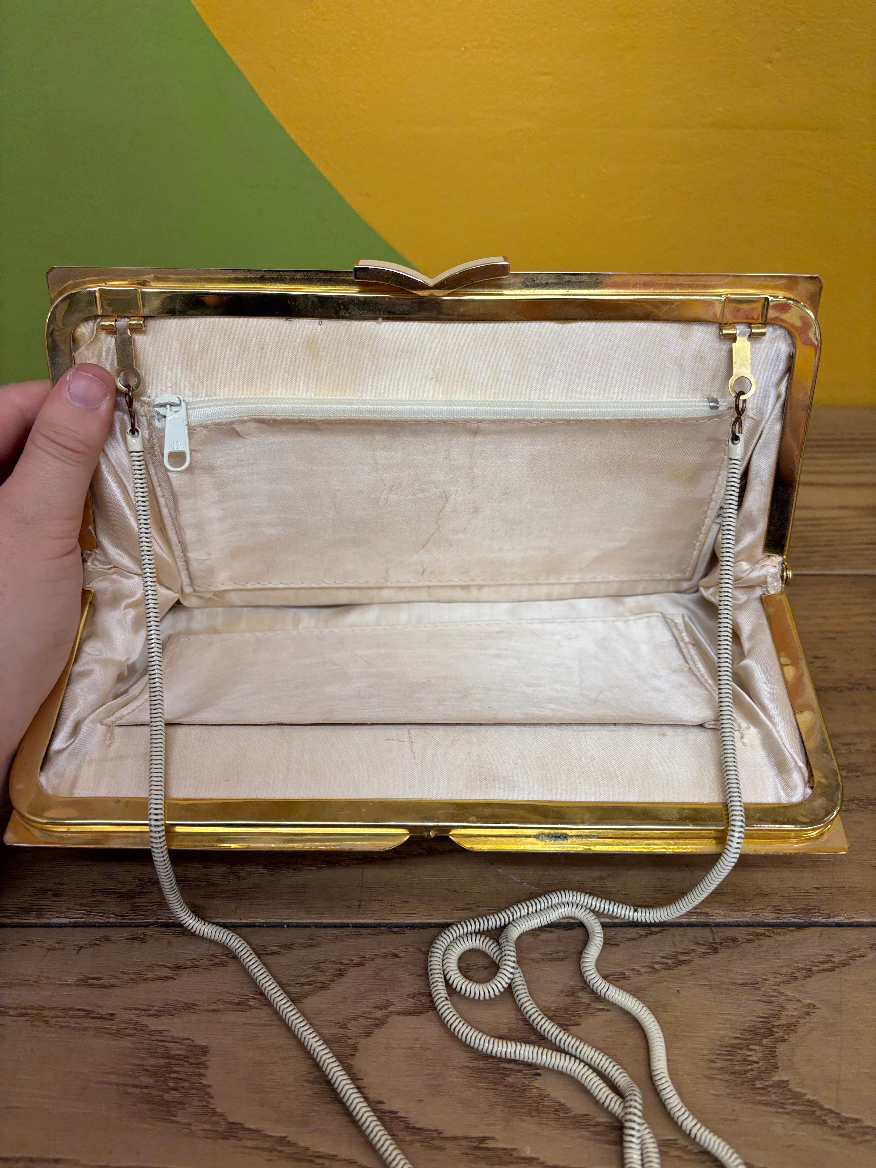 Cream Clutch
