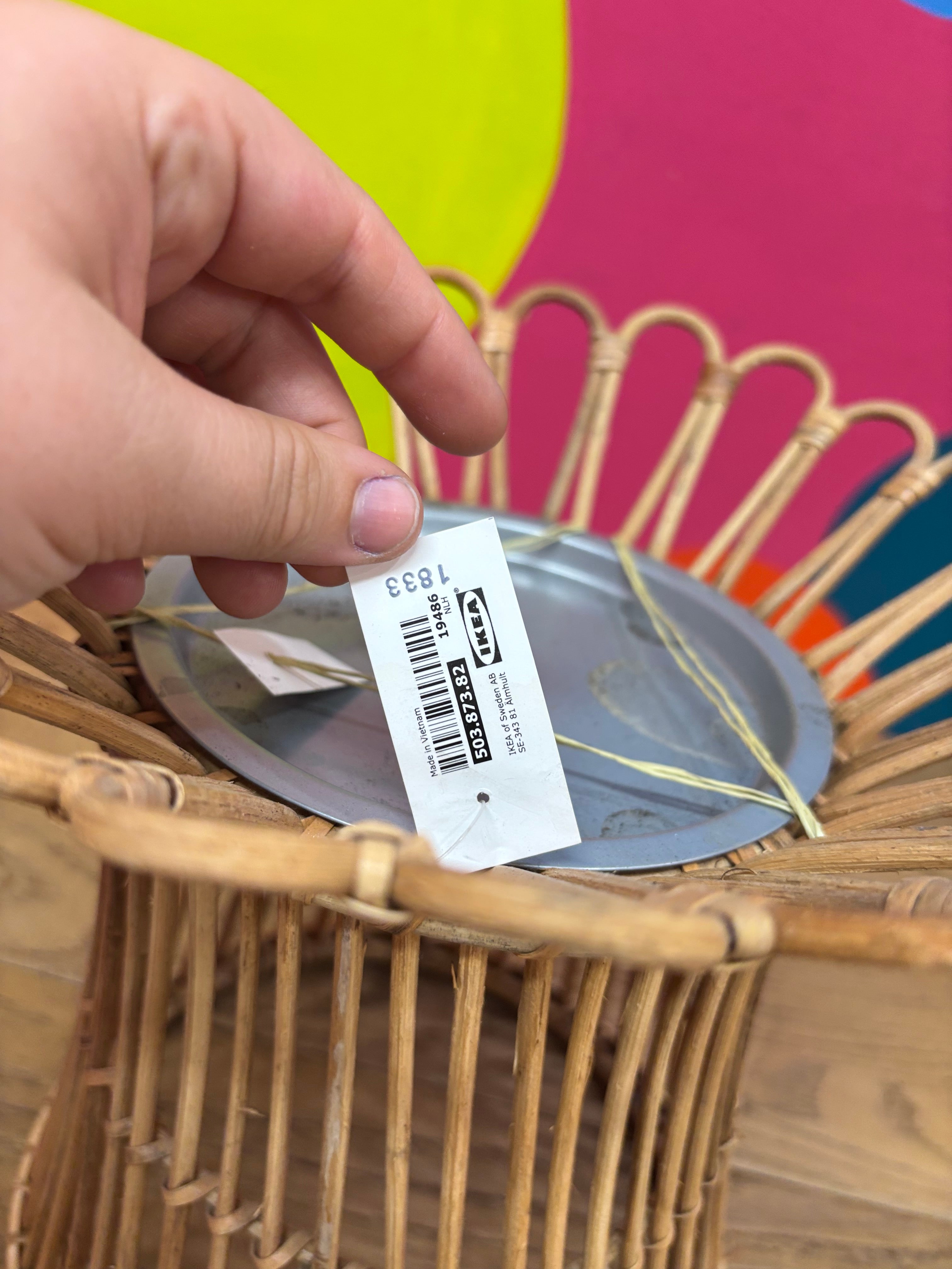 Wicker Plant Stand - IKEA
