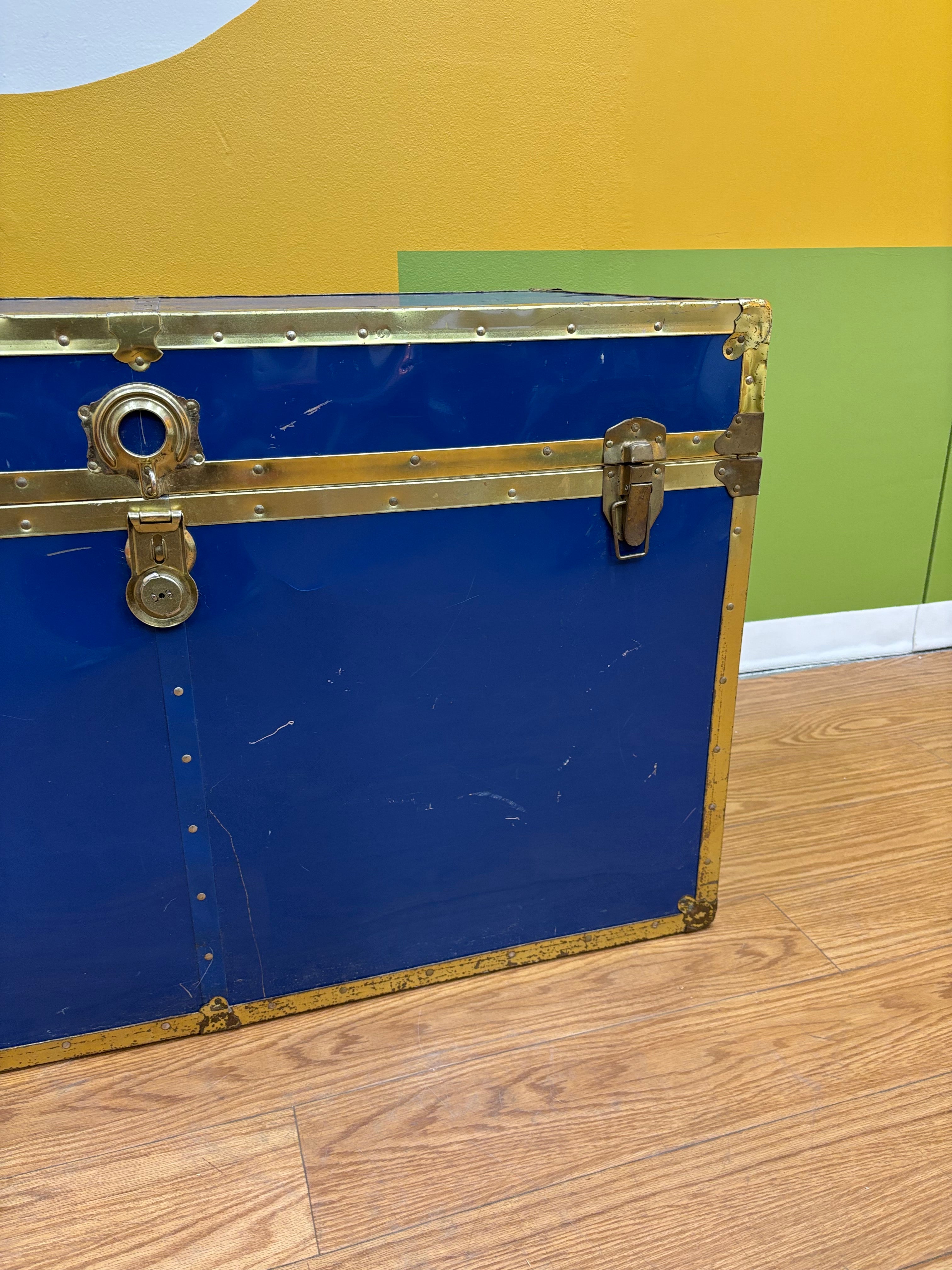 Large Blue Trunk