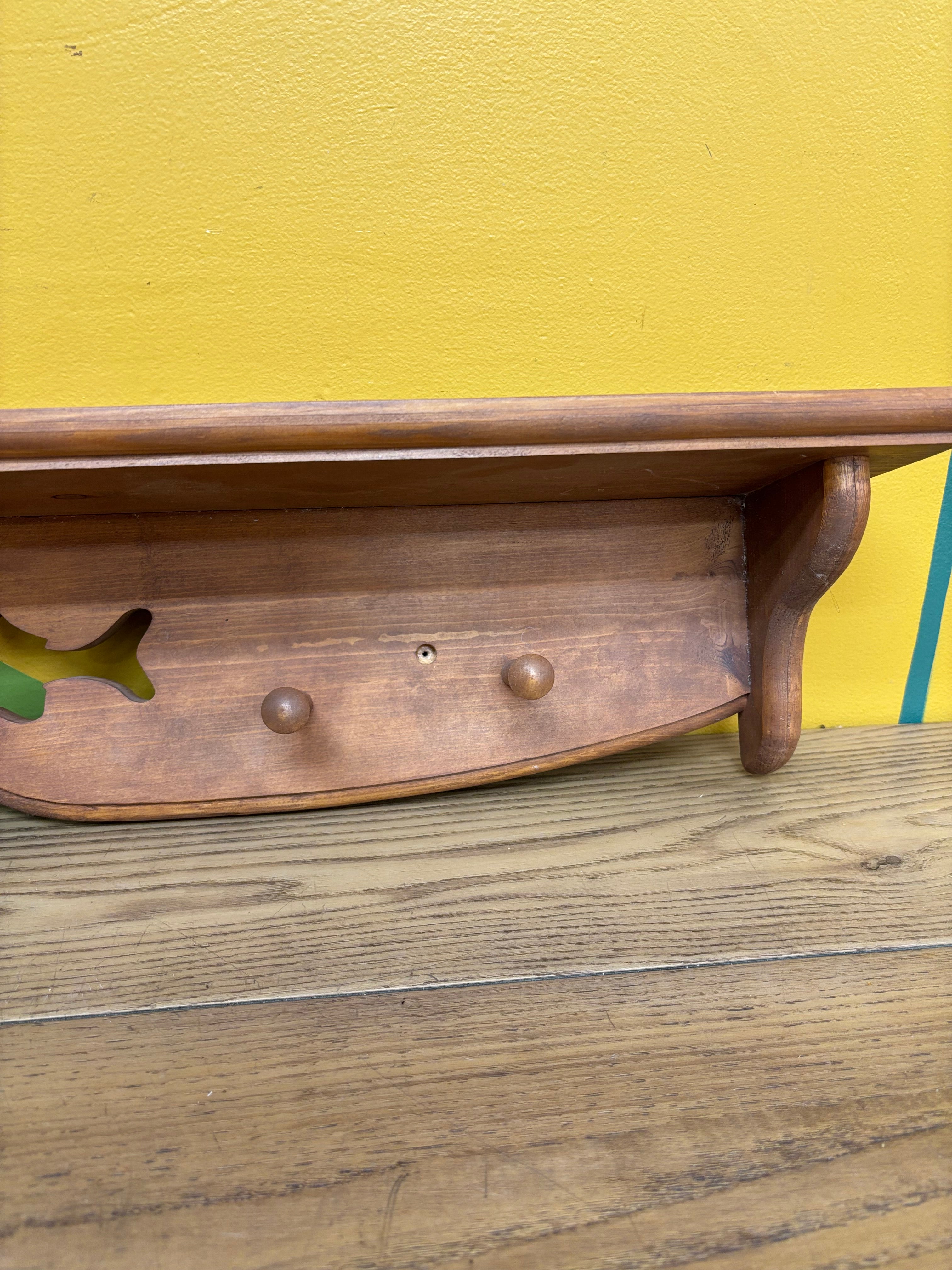 Wood Wall Mounted Shelf
