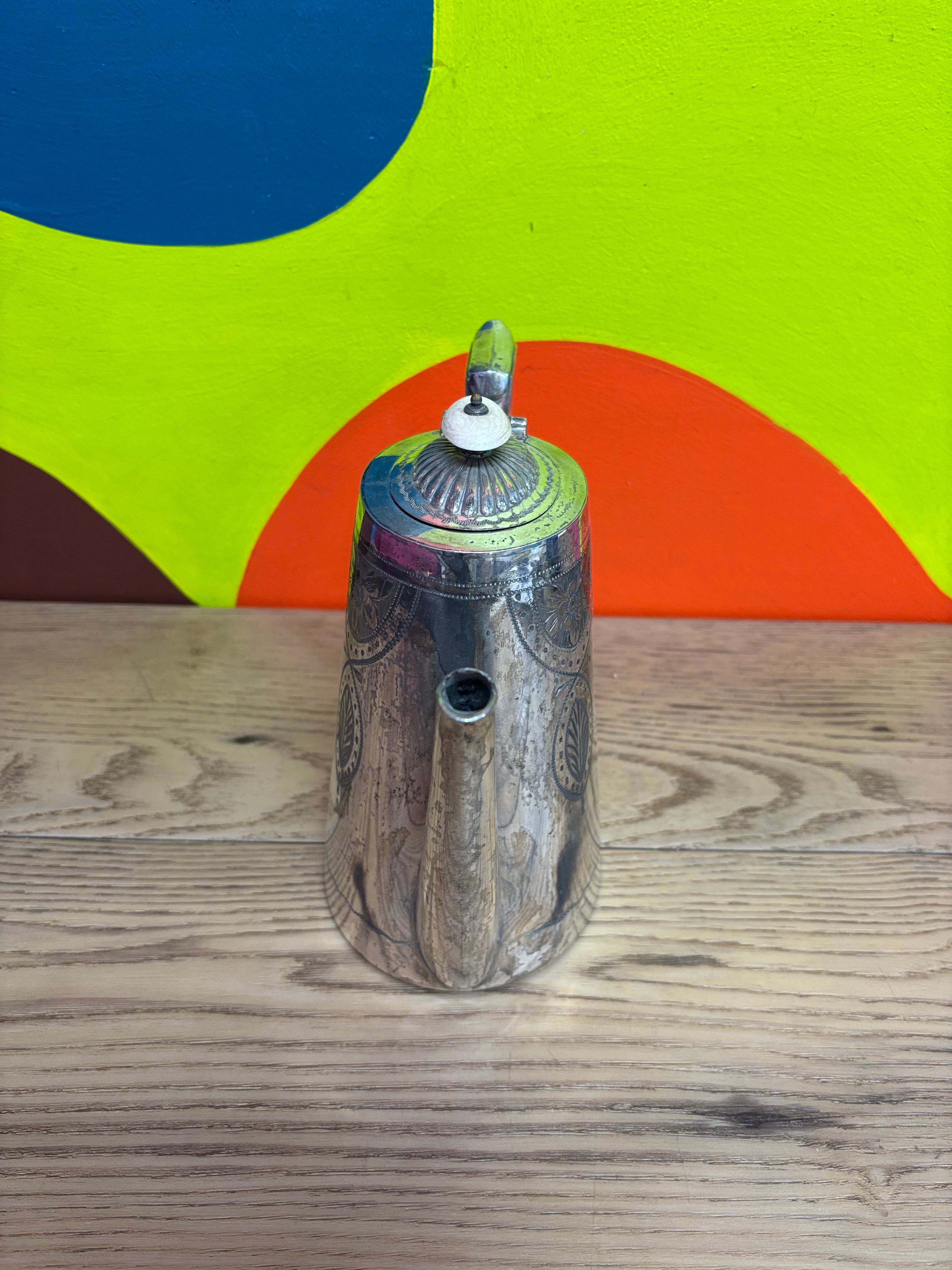 Silver Plated Coffee Pot