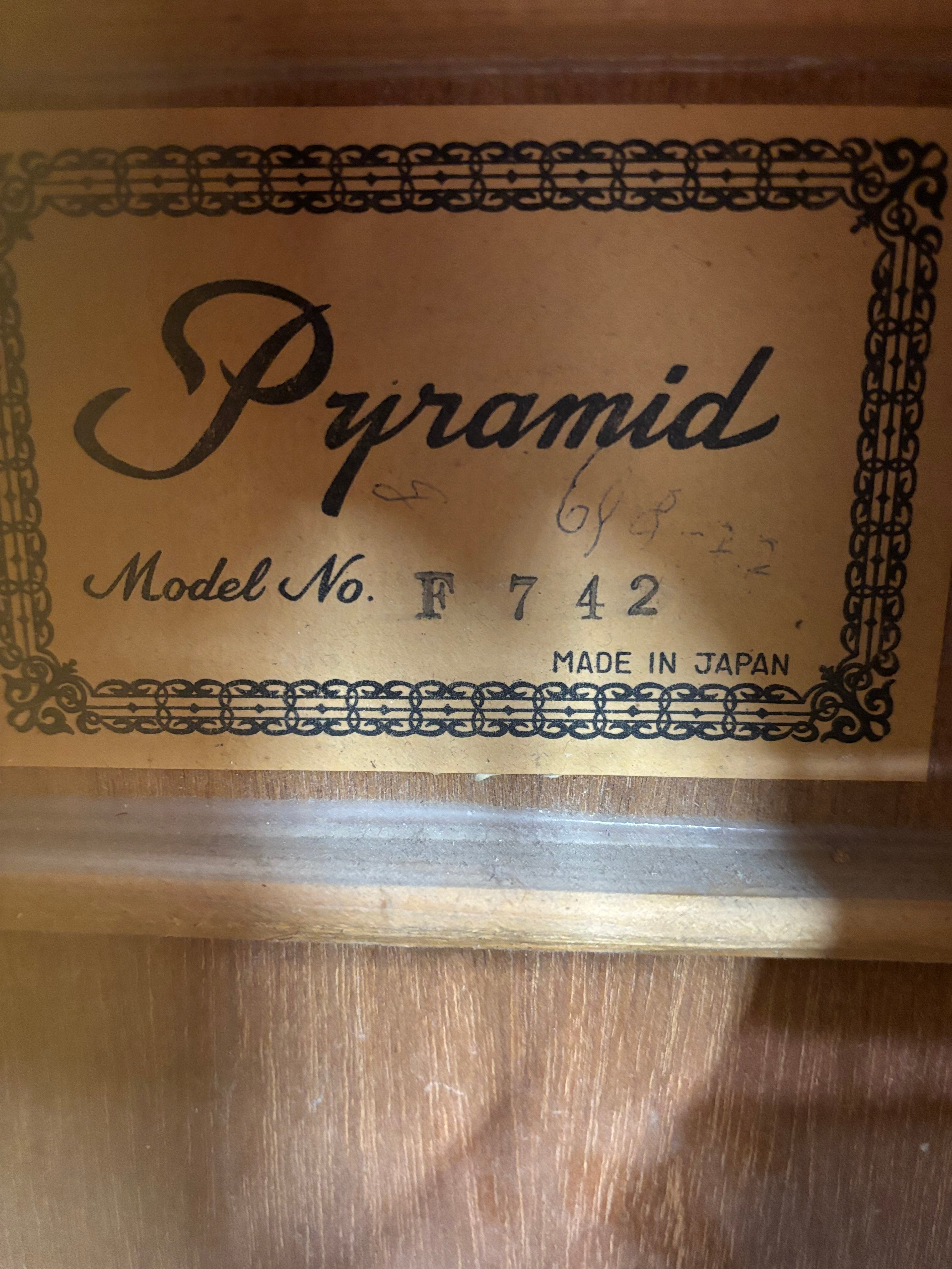 Pyramid Acoustic Guitar (Model - F742)