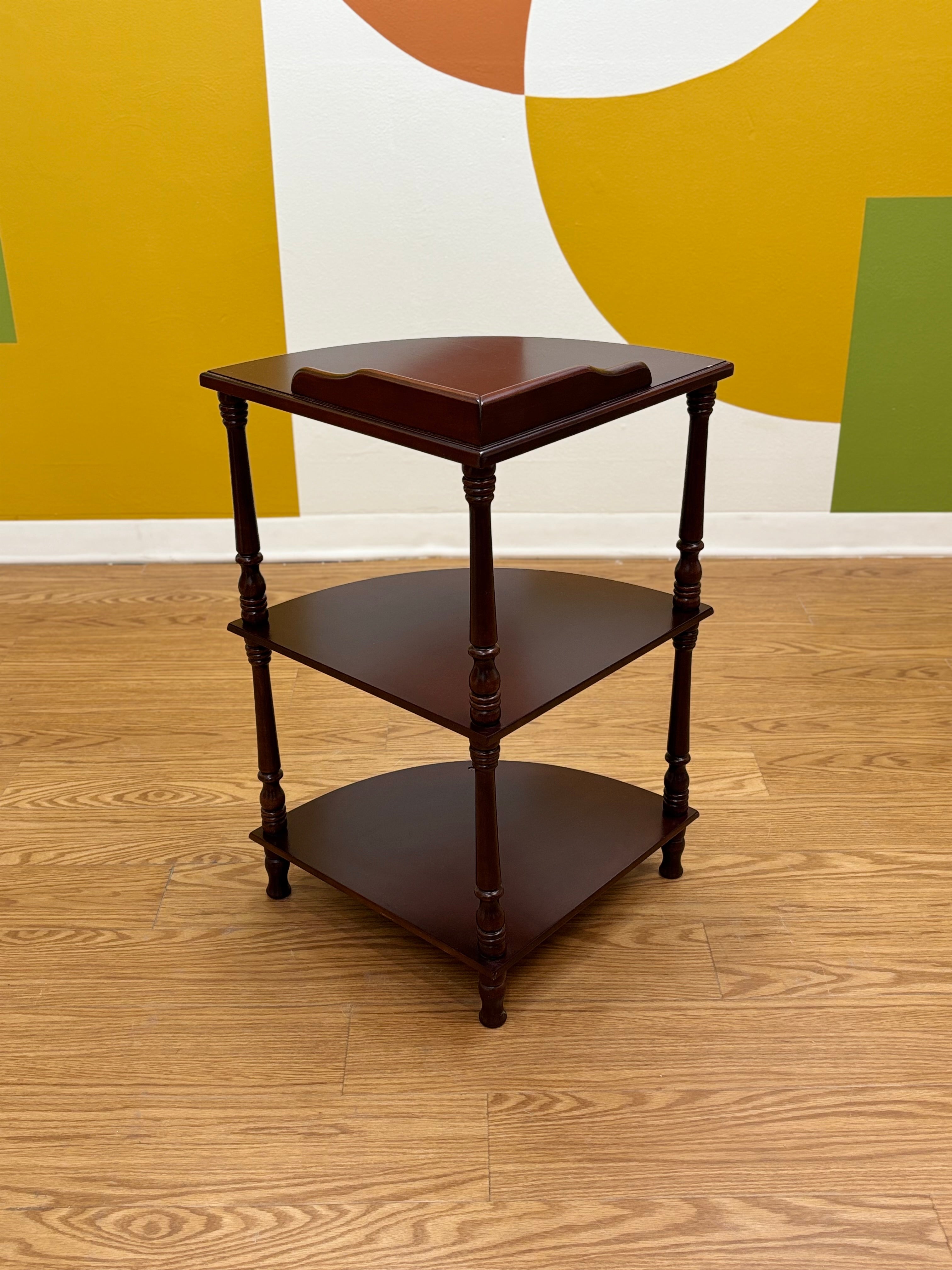 3-Tier Corner Table