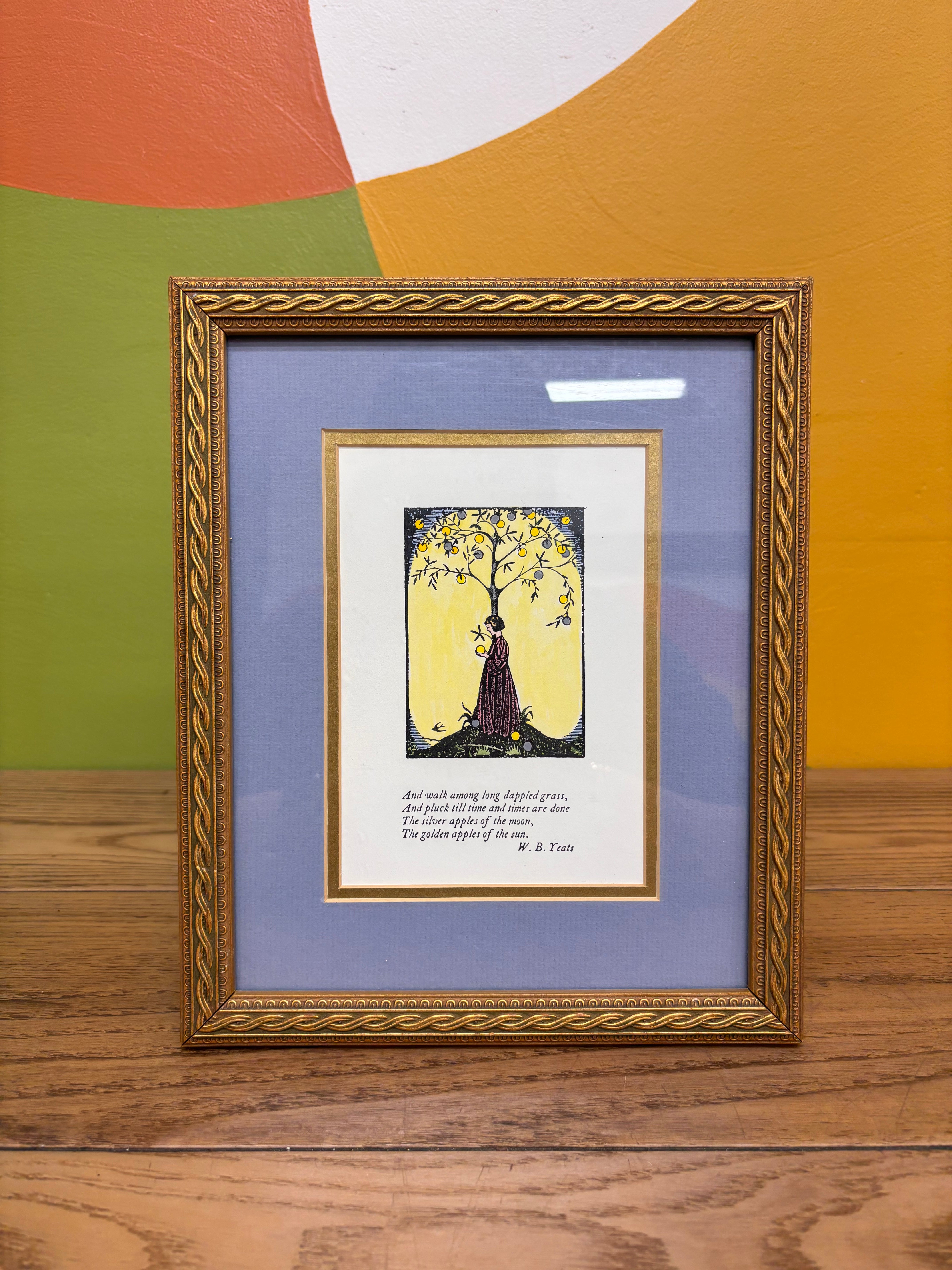 Gold Framed Print
