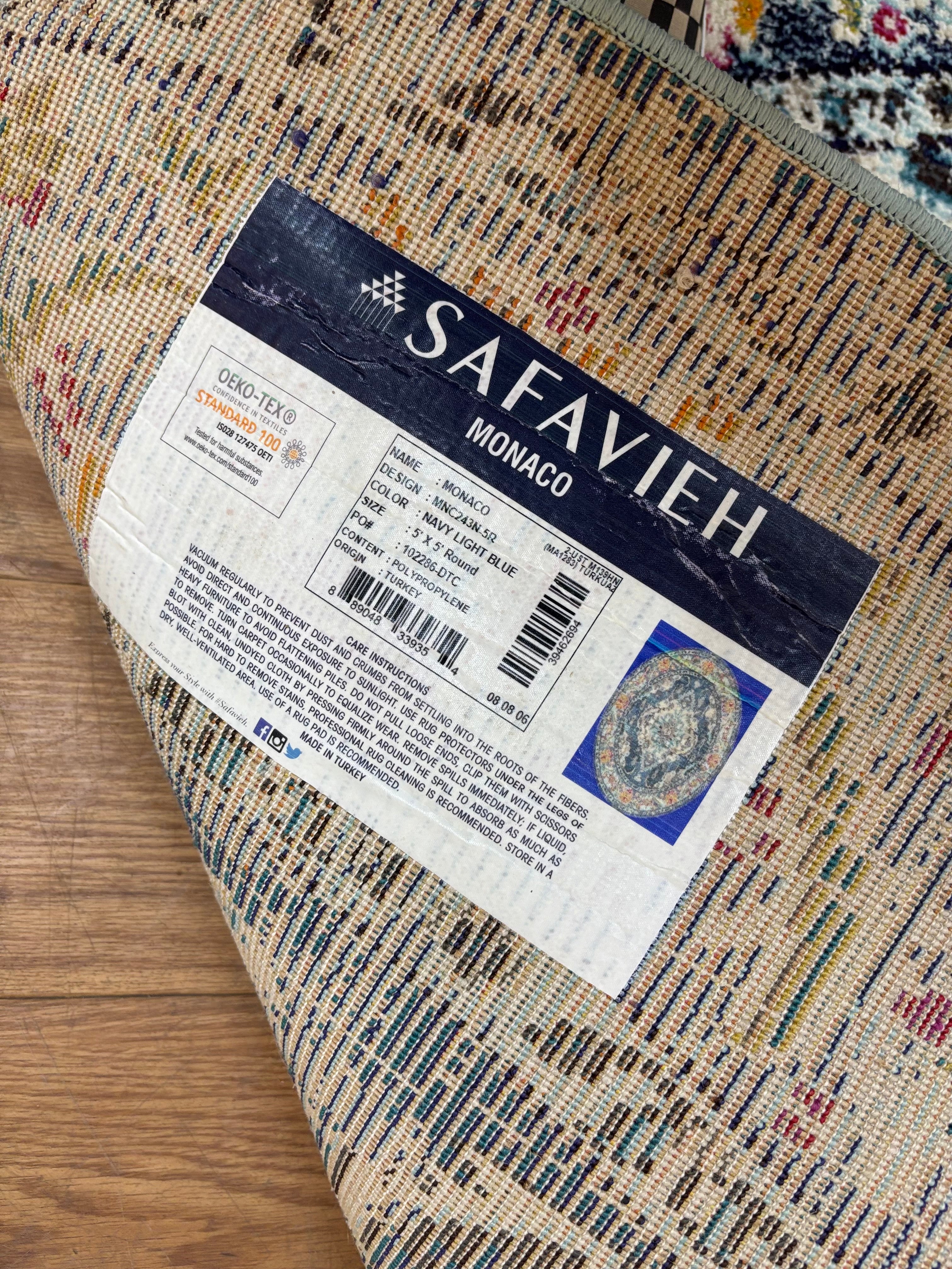 Safavieh Monaco Collection Round Rug