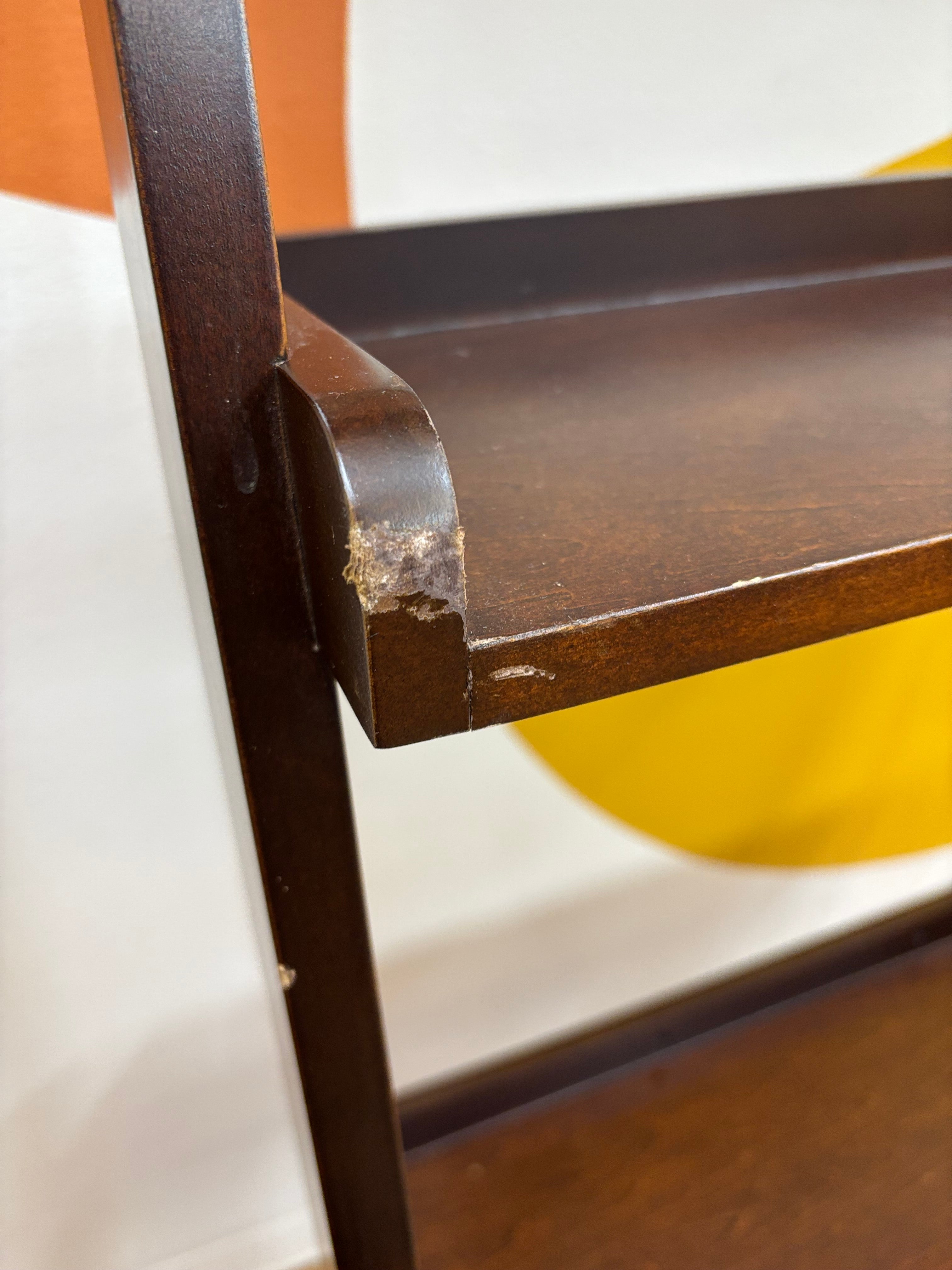 Wood Leaning Ladder Shelf (2 available)