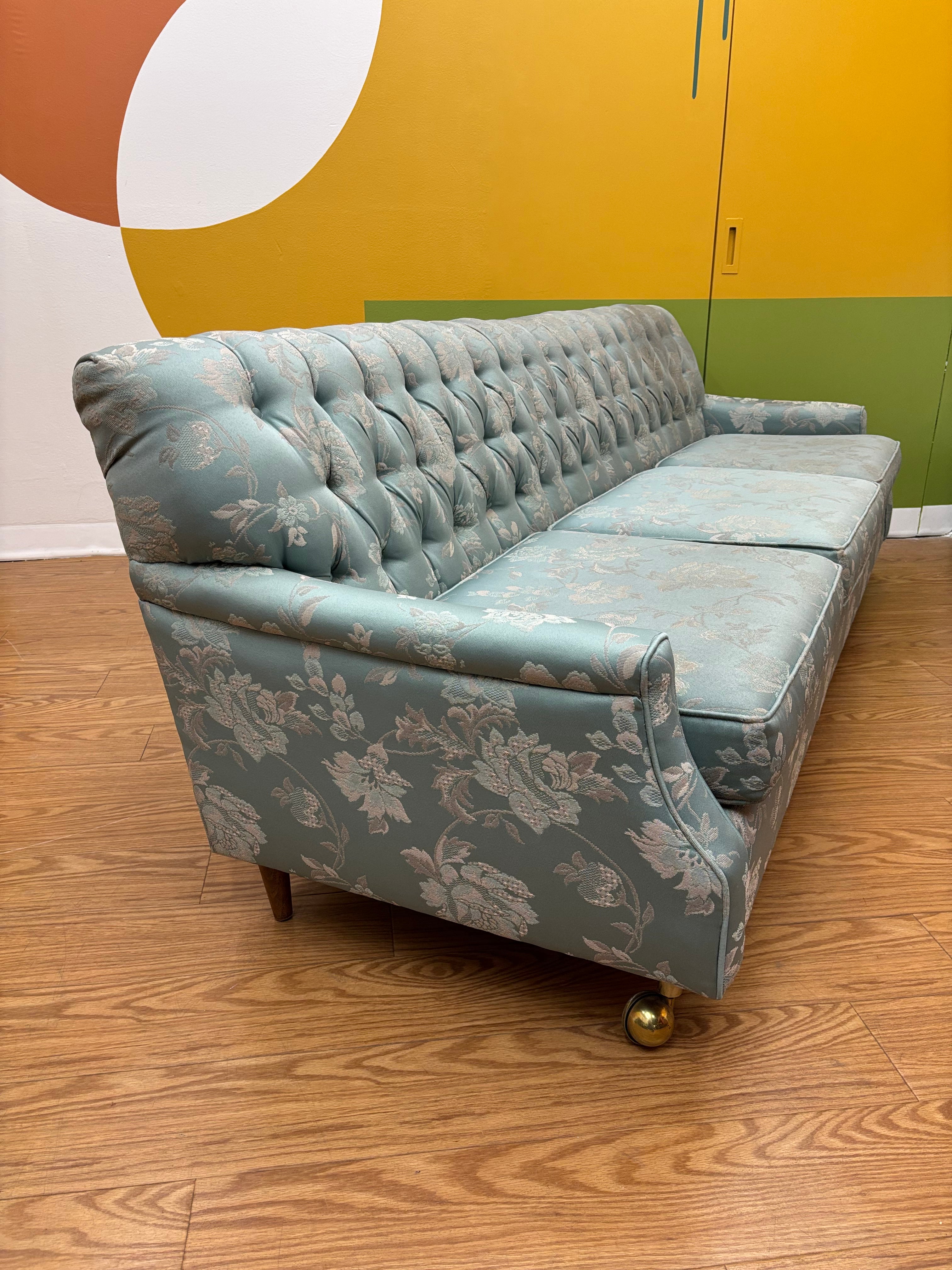 Teal Sofa