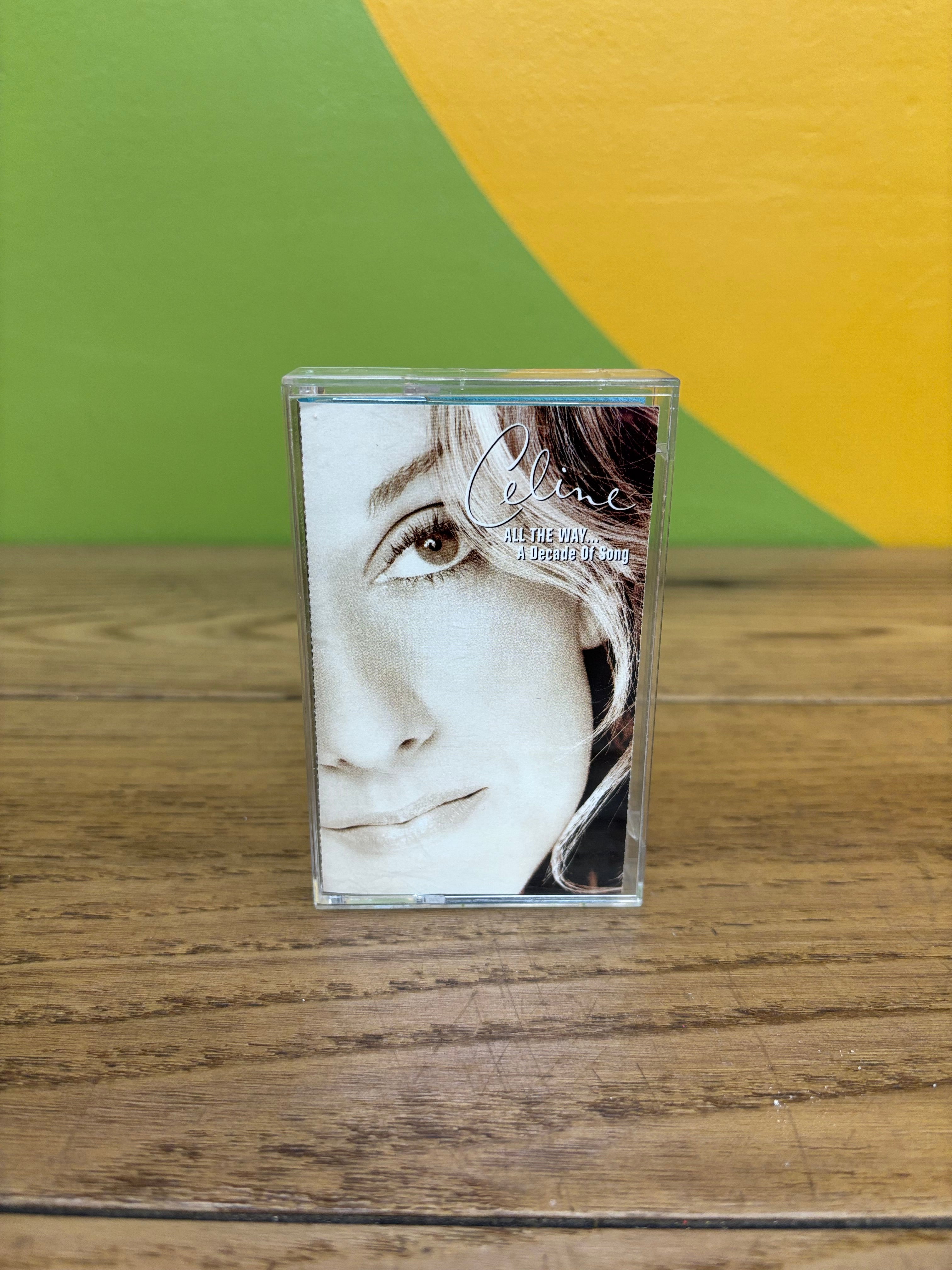 Celine Dion Cassette - All the Way... A Decade of Song