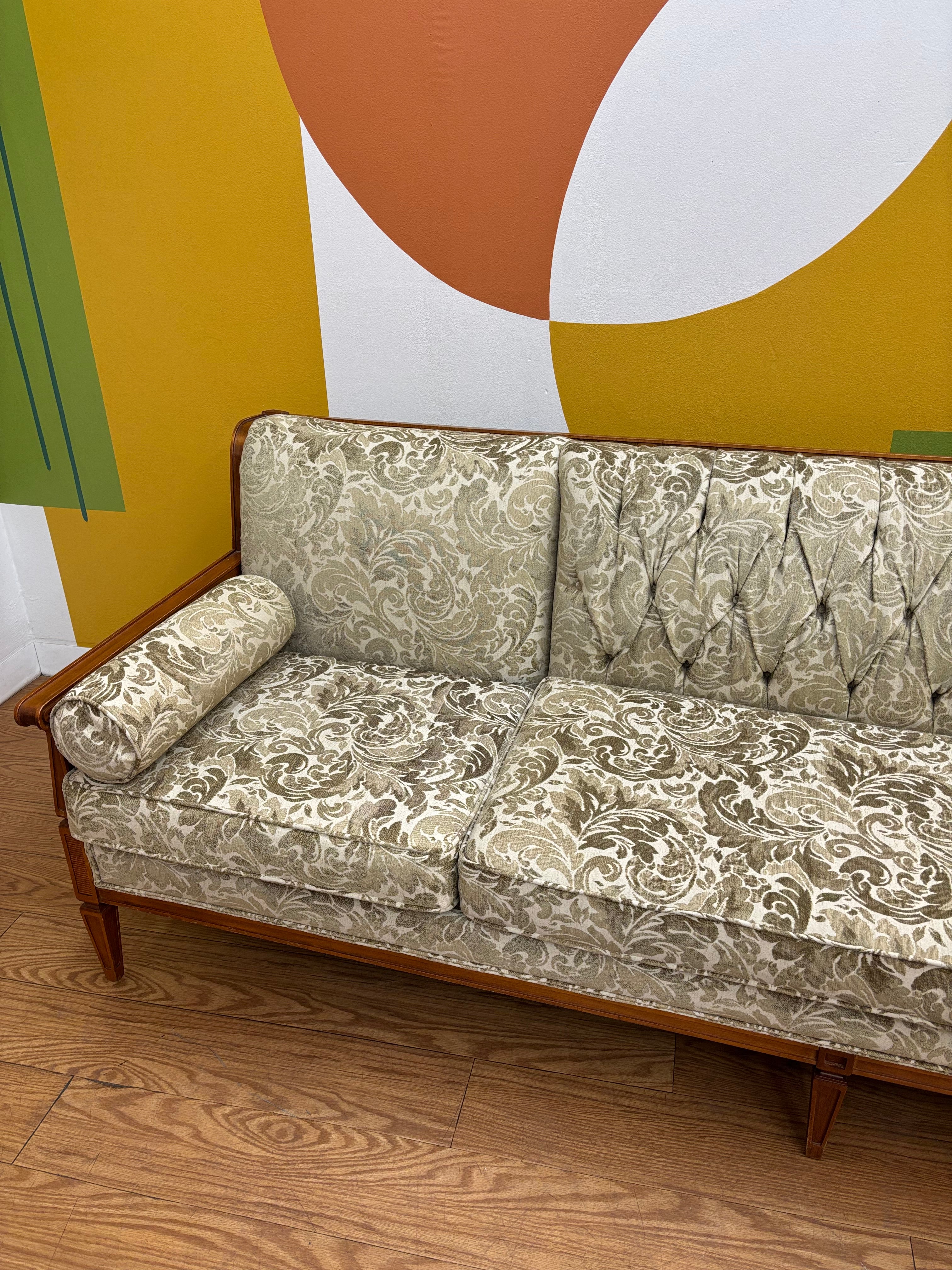 Wood Frame Sofa