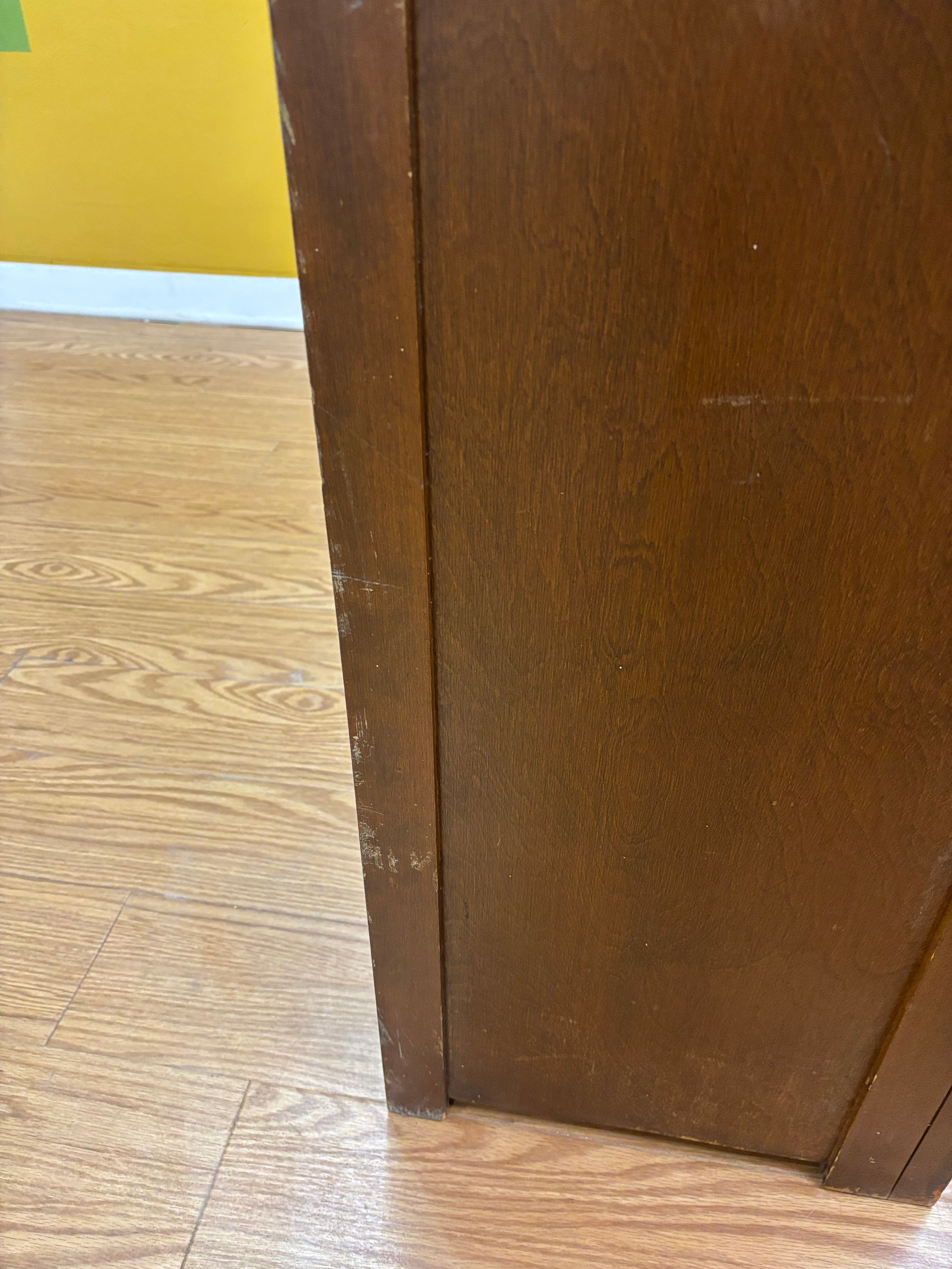 Wood Display Cabinet