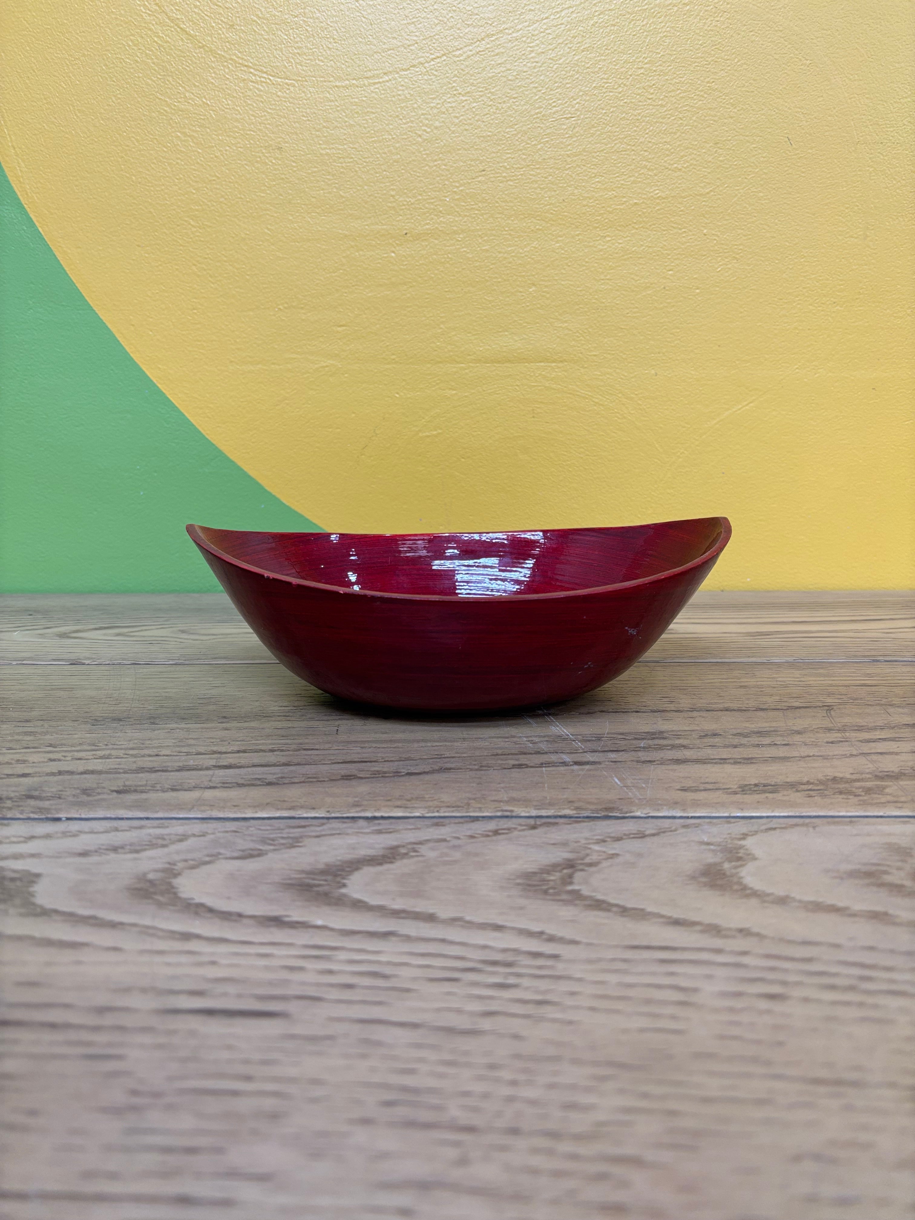 Red Trinket Bowl