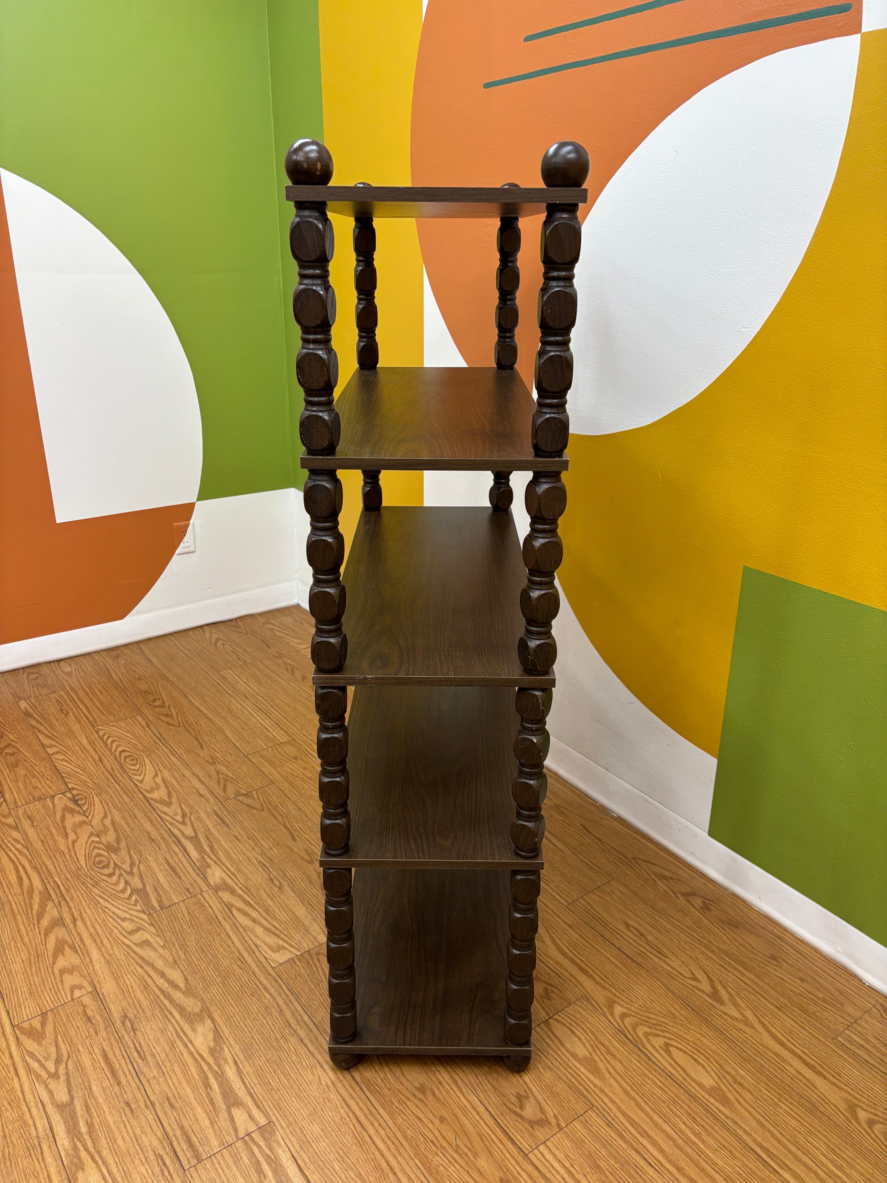 5 Tier Wood Shelf
