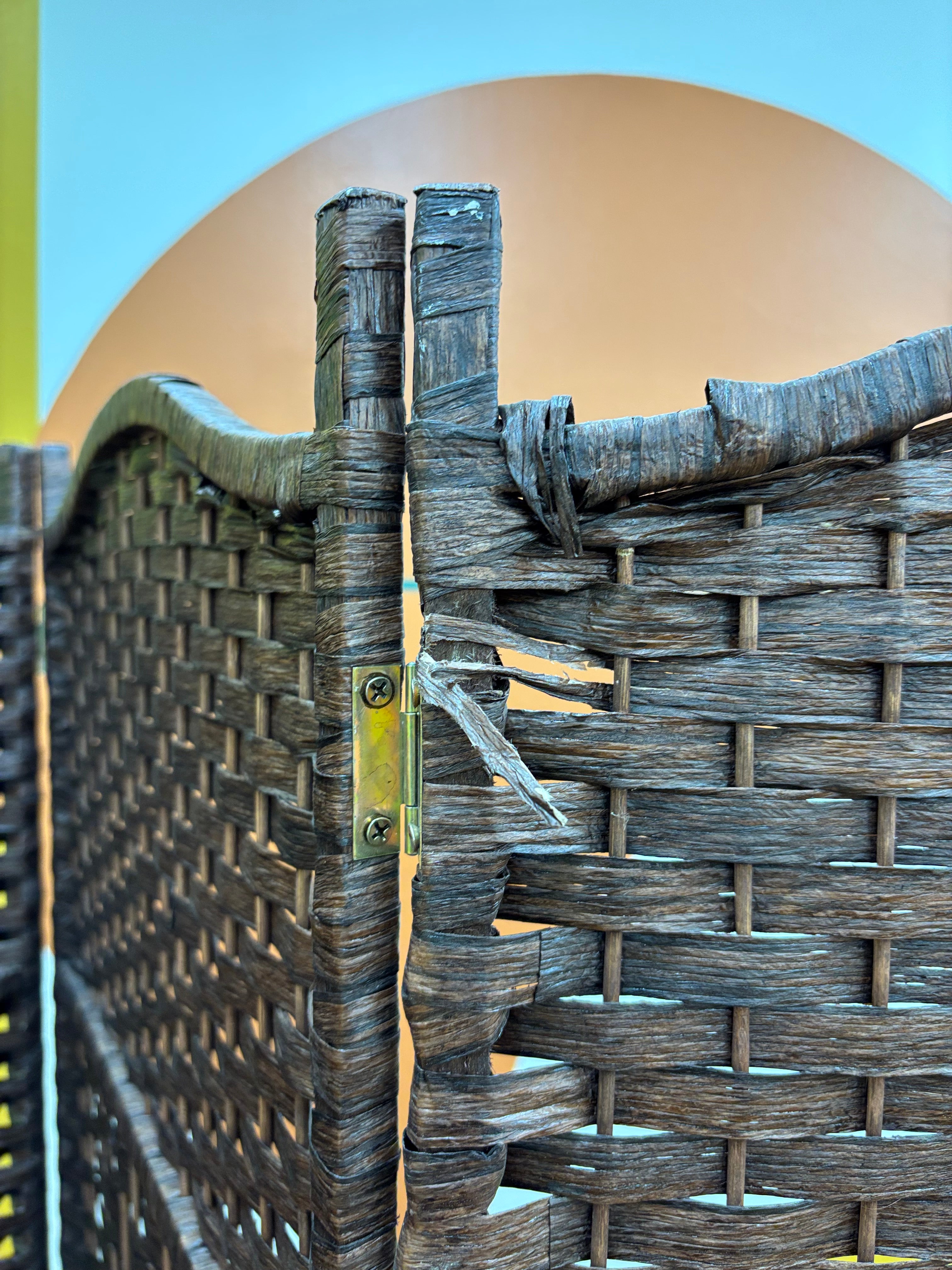 Wicker Room Divider