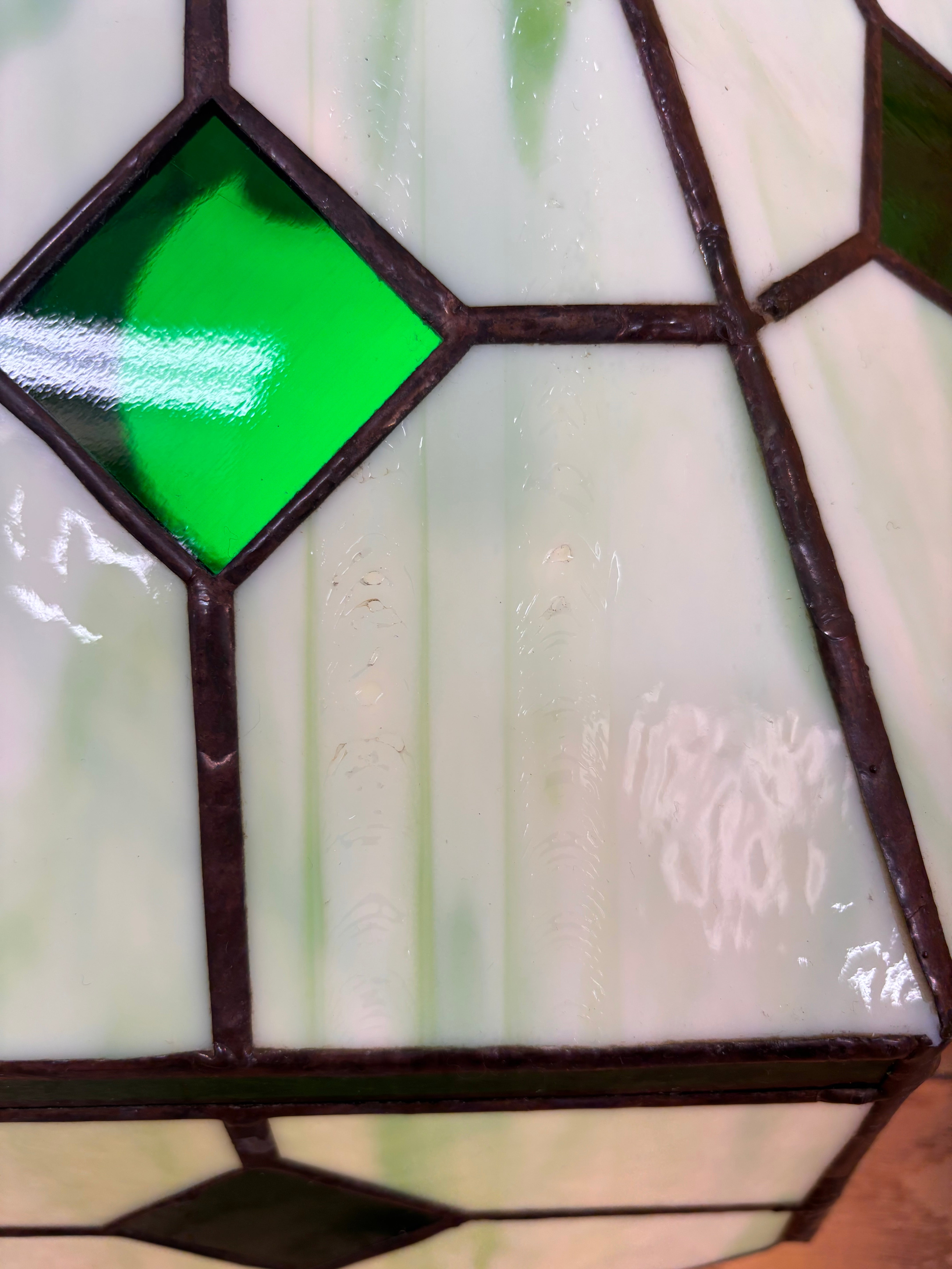 Stained Glass Swag Lamp