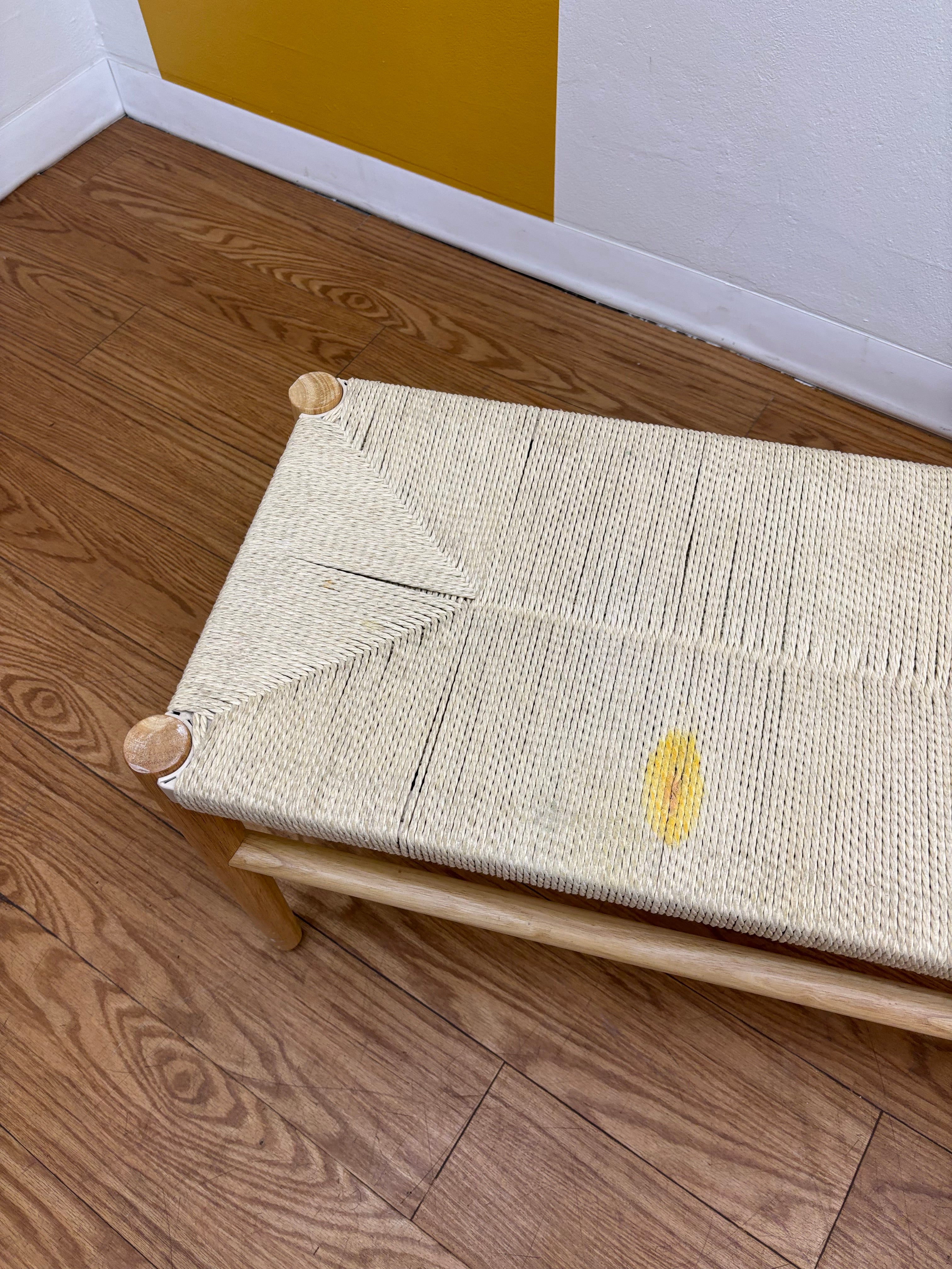 Rattan Bench