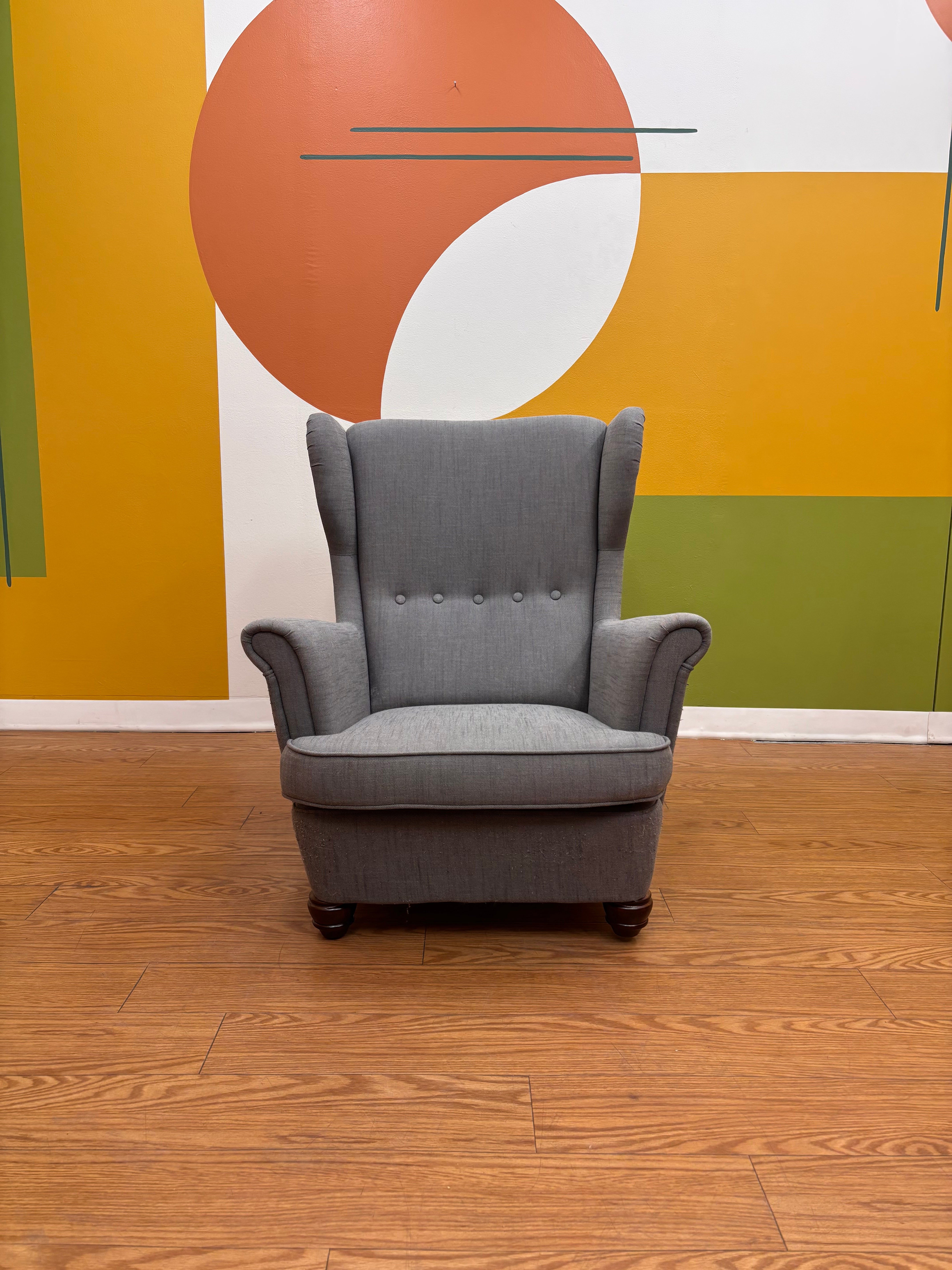 Grey Armchair