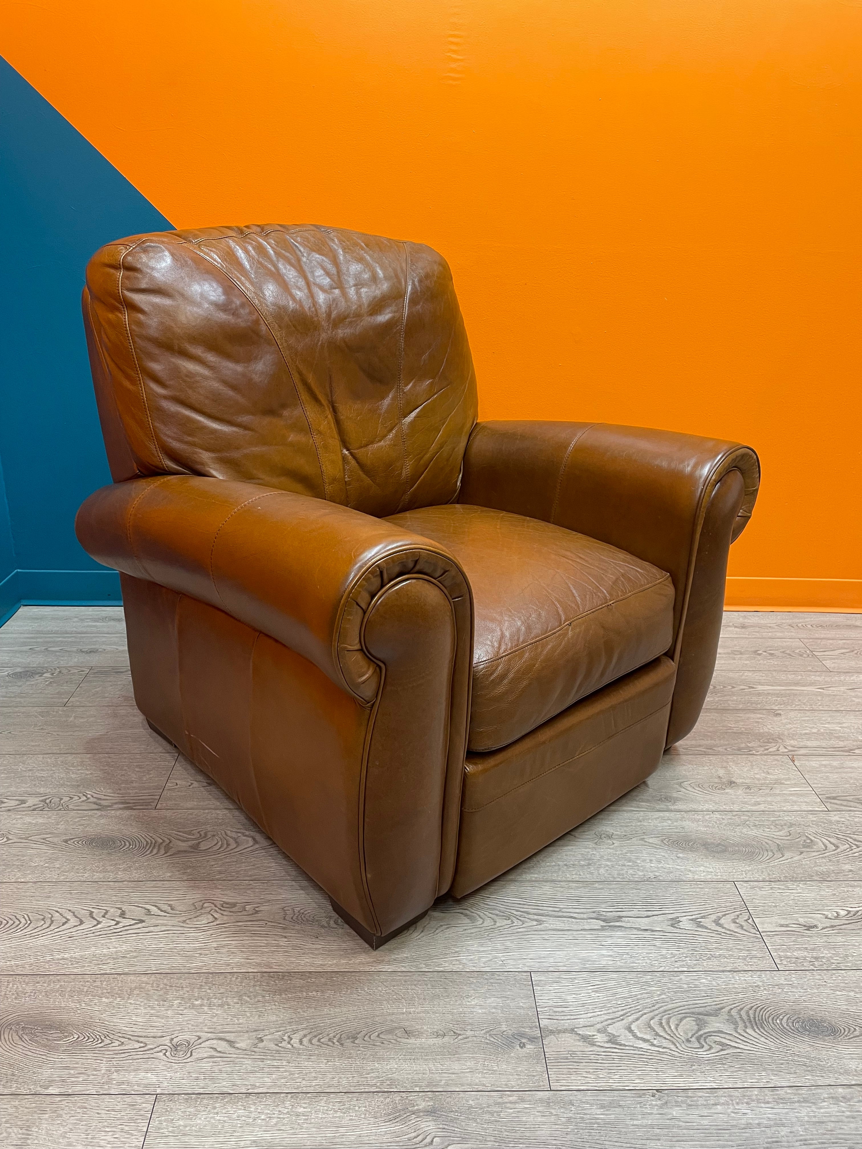 Large Brown Recliner