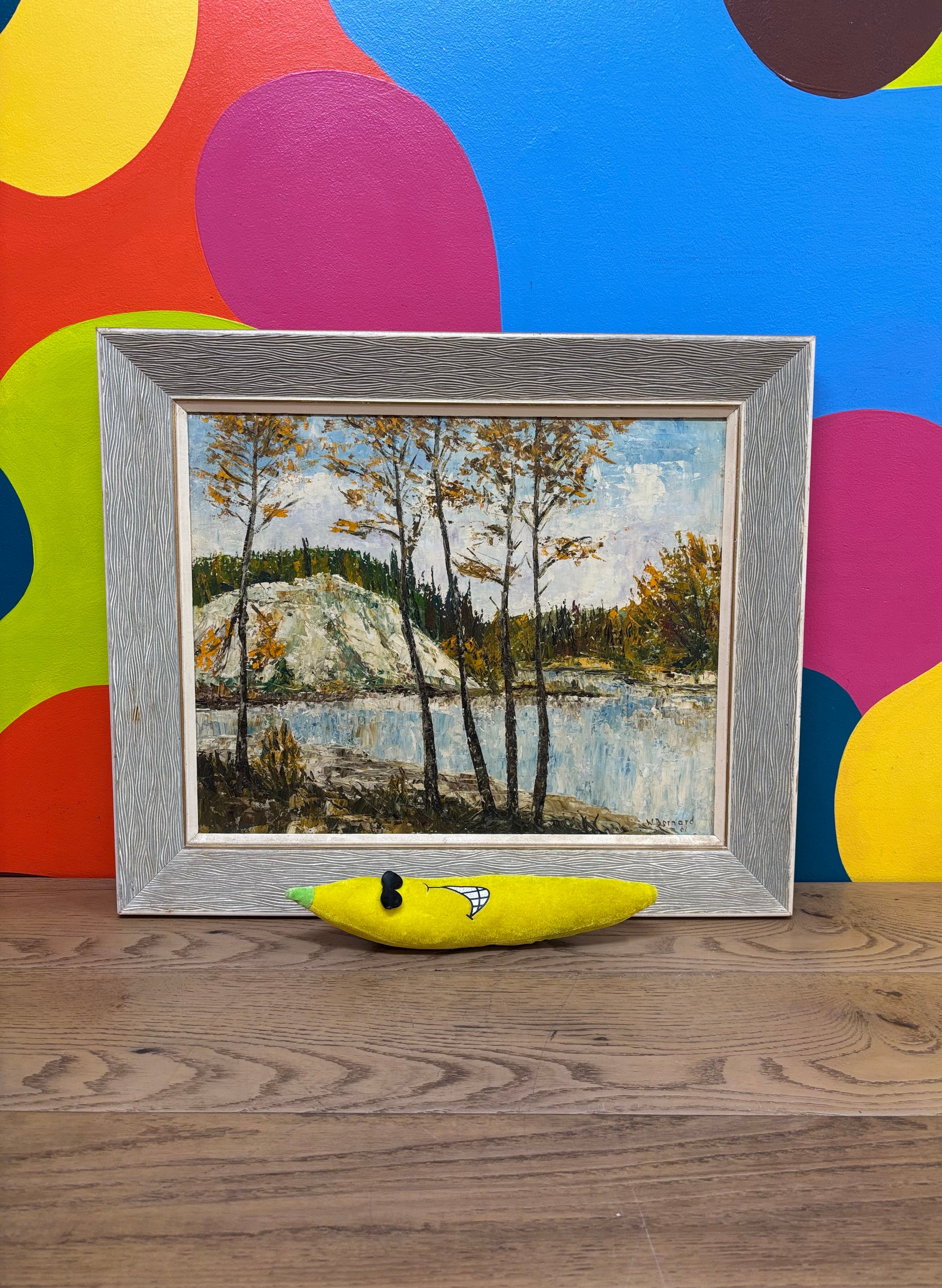 Framed Painting by W. Bernard