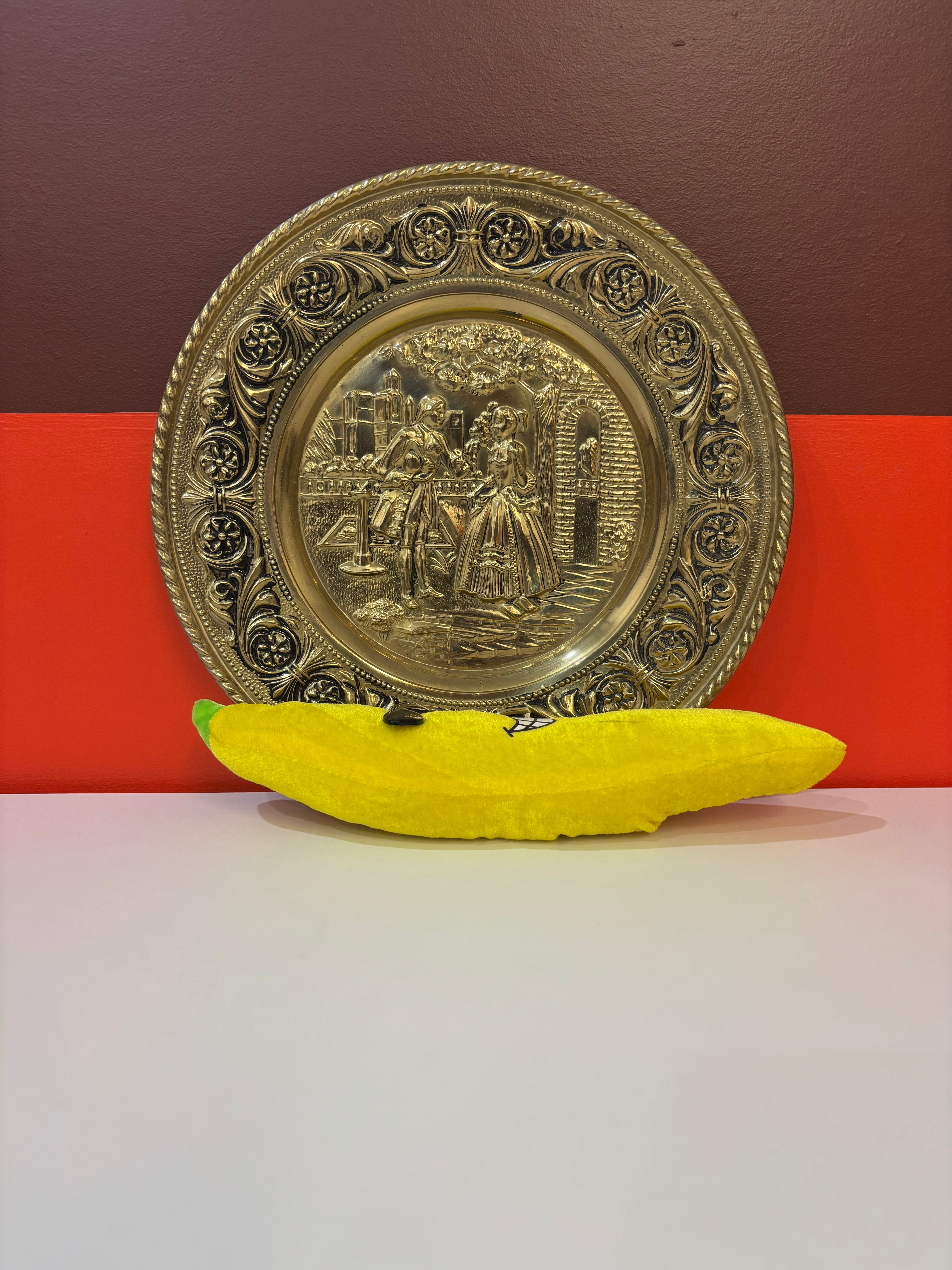 Decorative Embossed Wall Plate