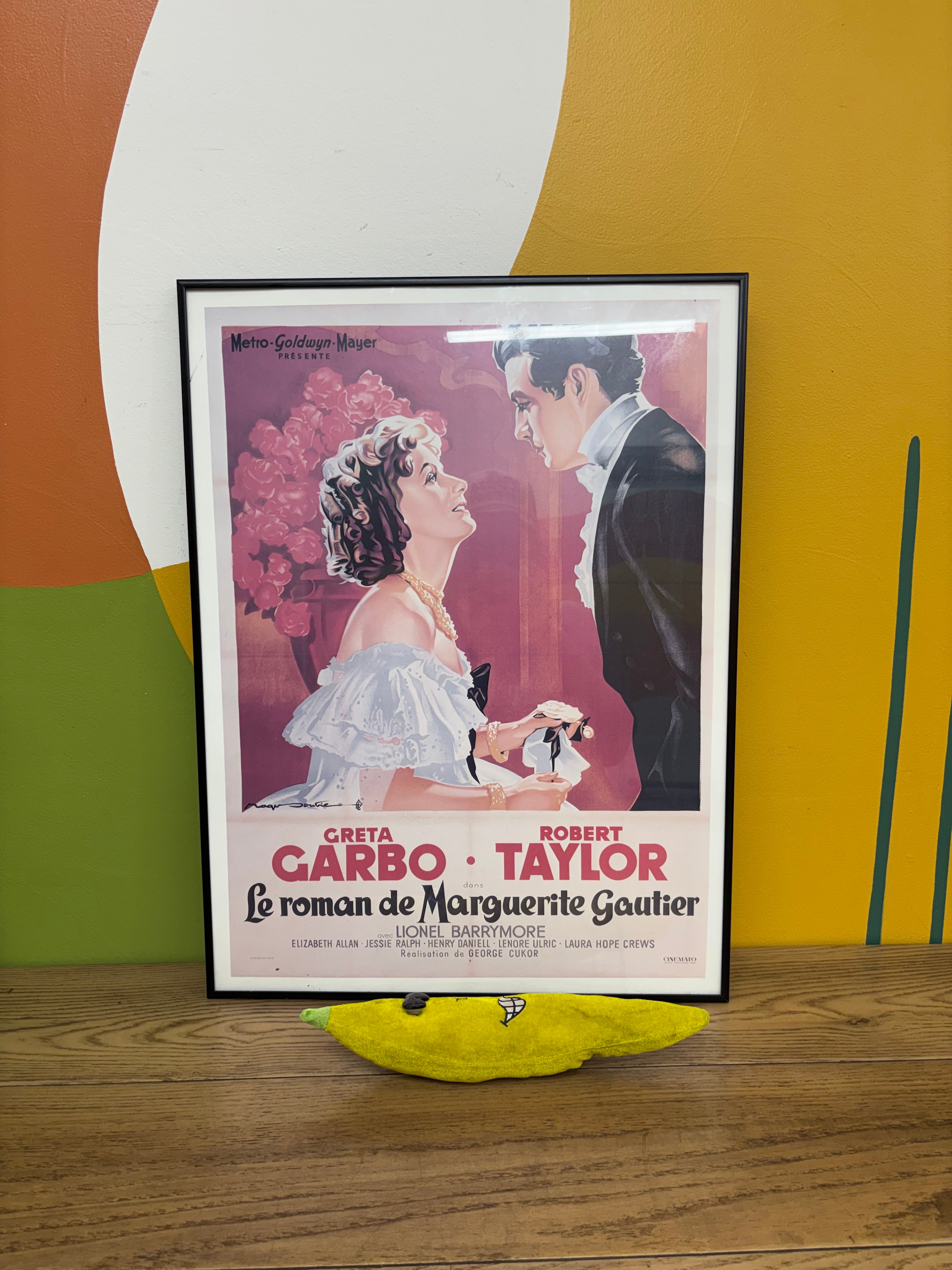 Le Roman de Marguerite Gautier Framed Movie Poster