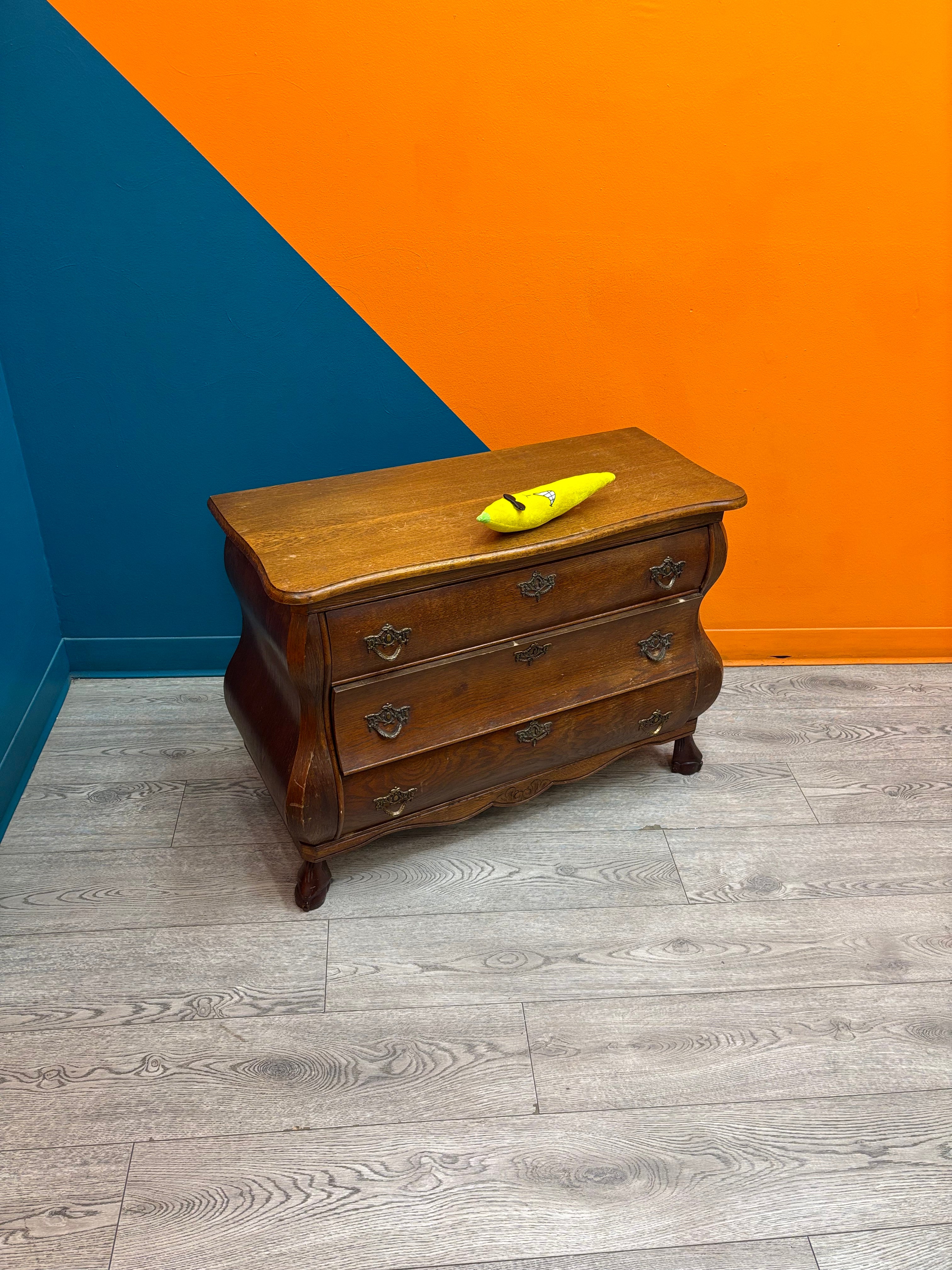 3 Drawer Wood Dresser