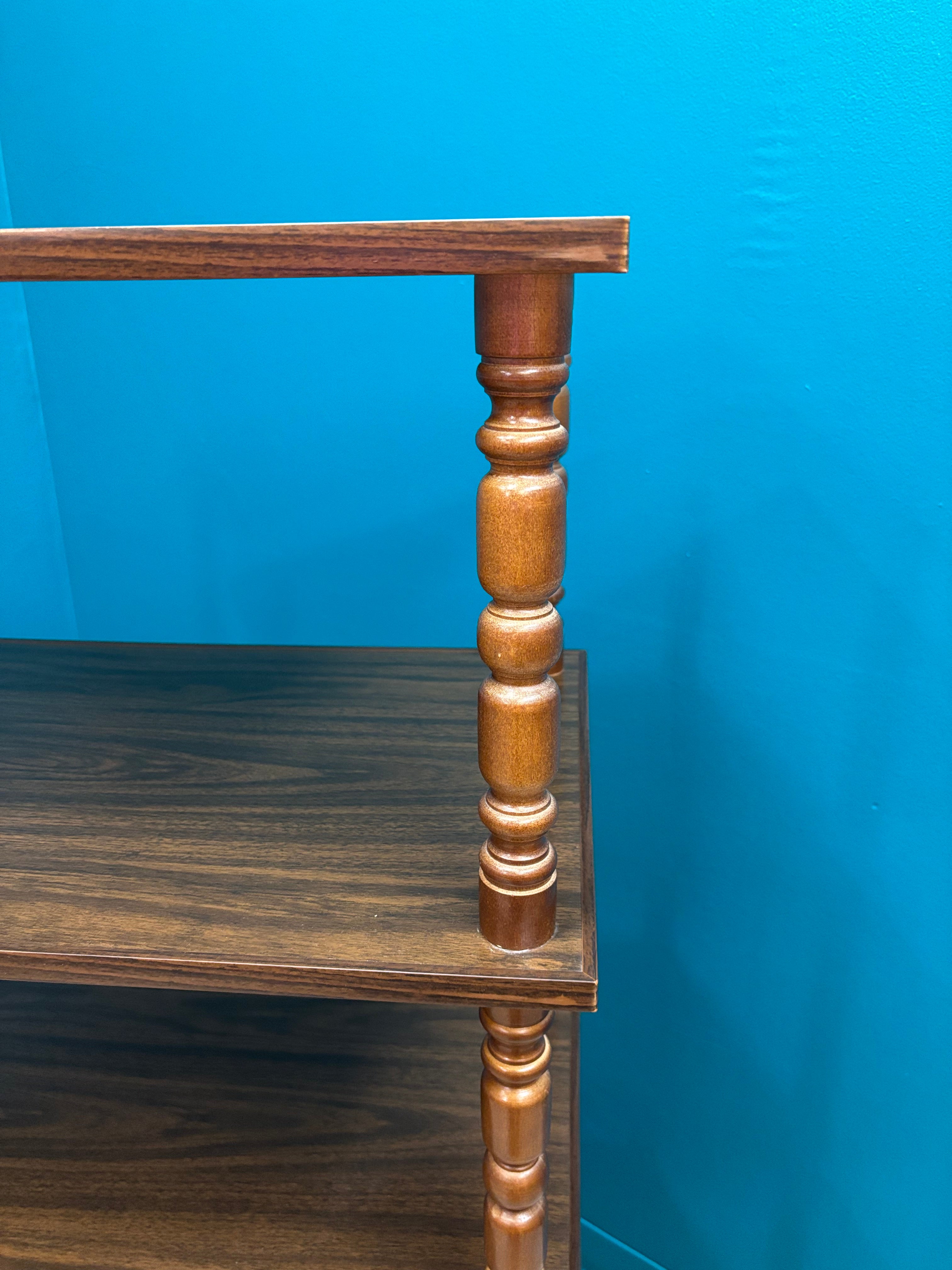 5 Tier Wood Shelf