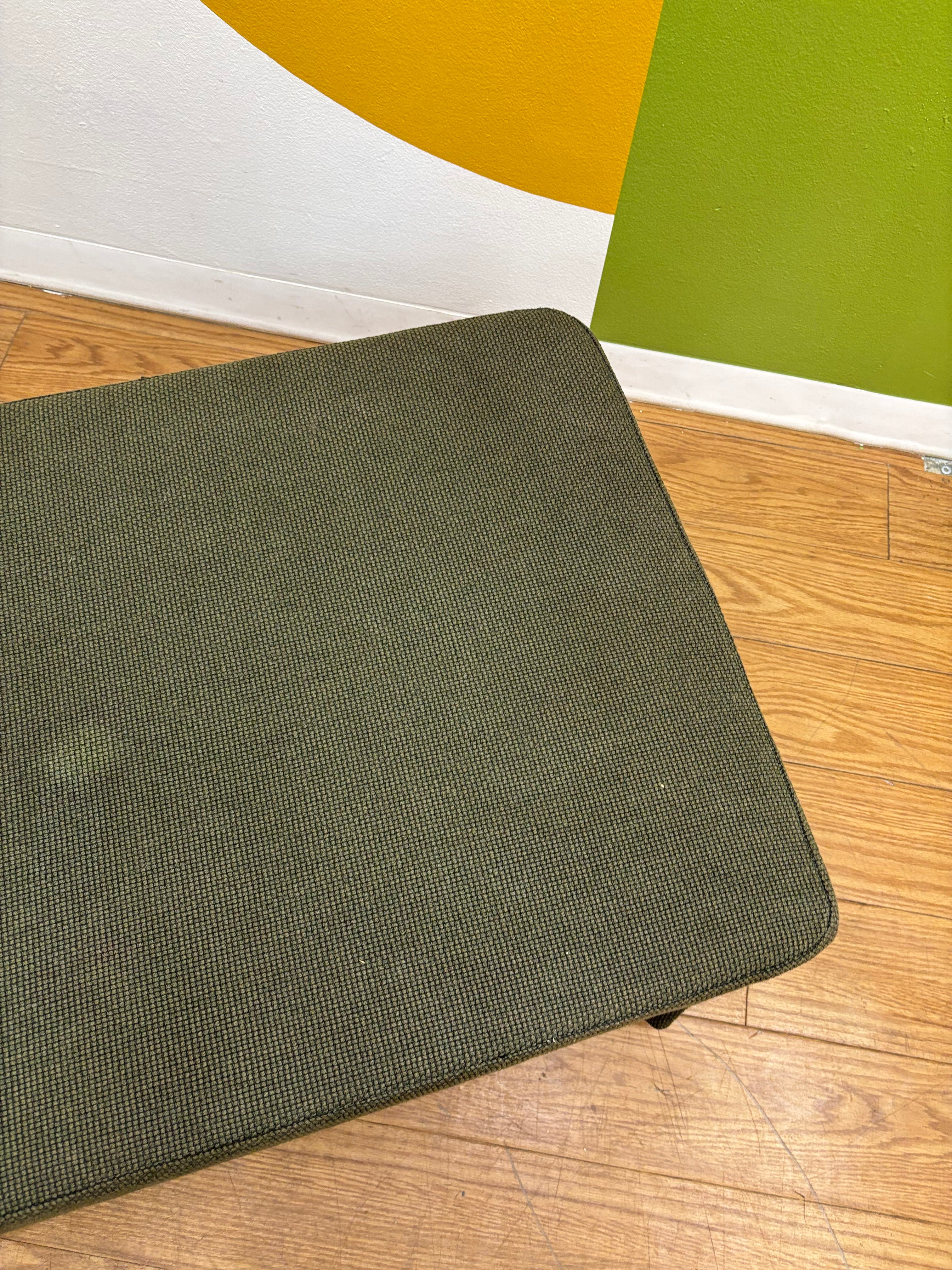 Green Storage Ottoman