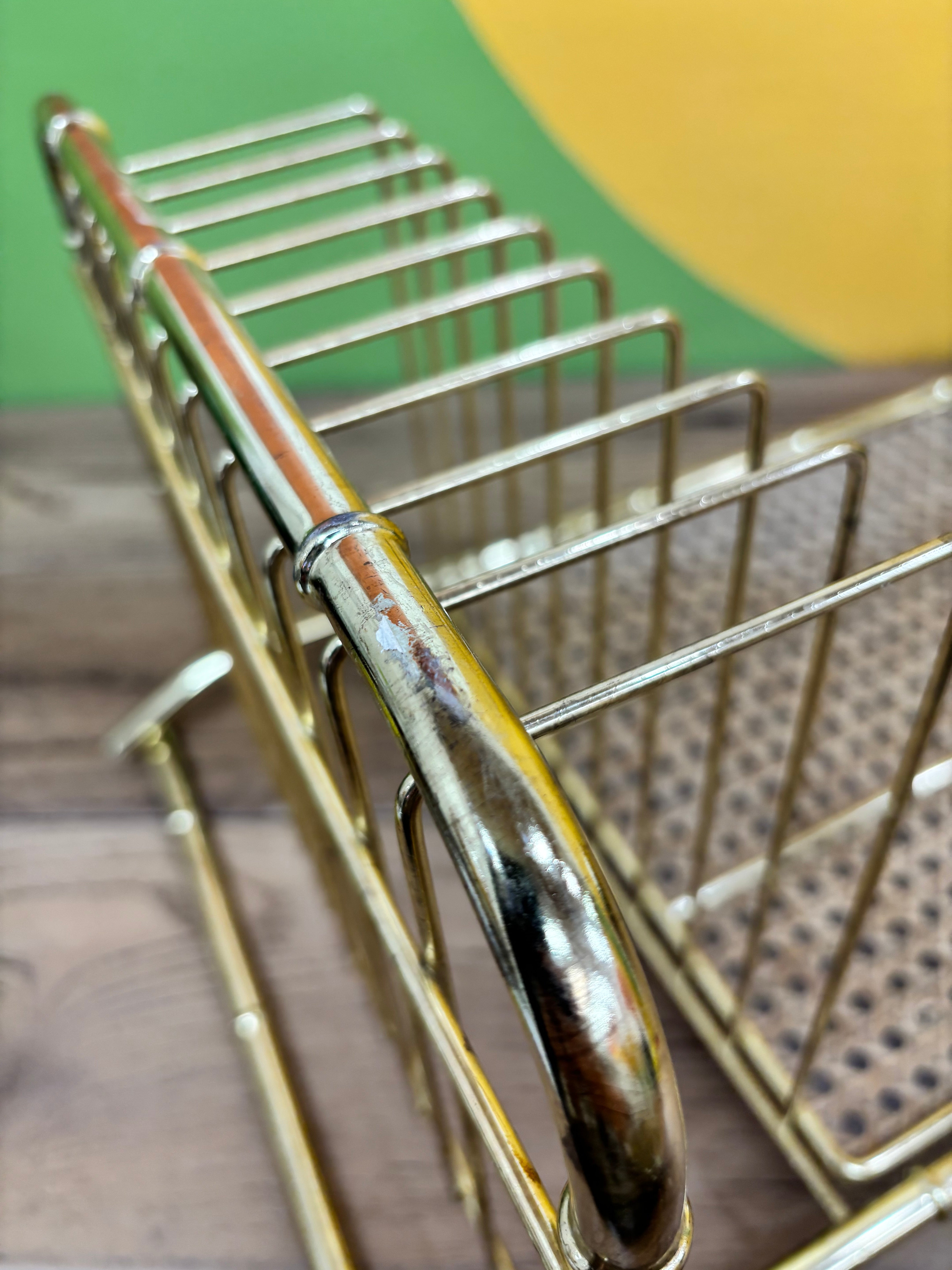 Gold Metal Rack
