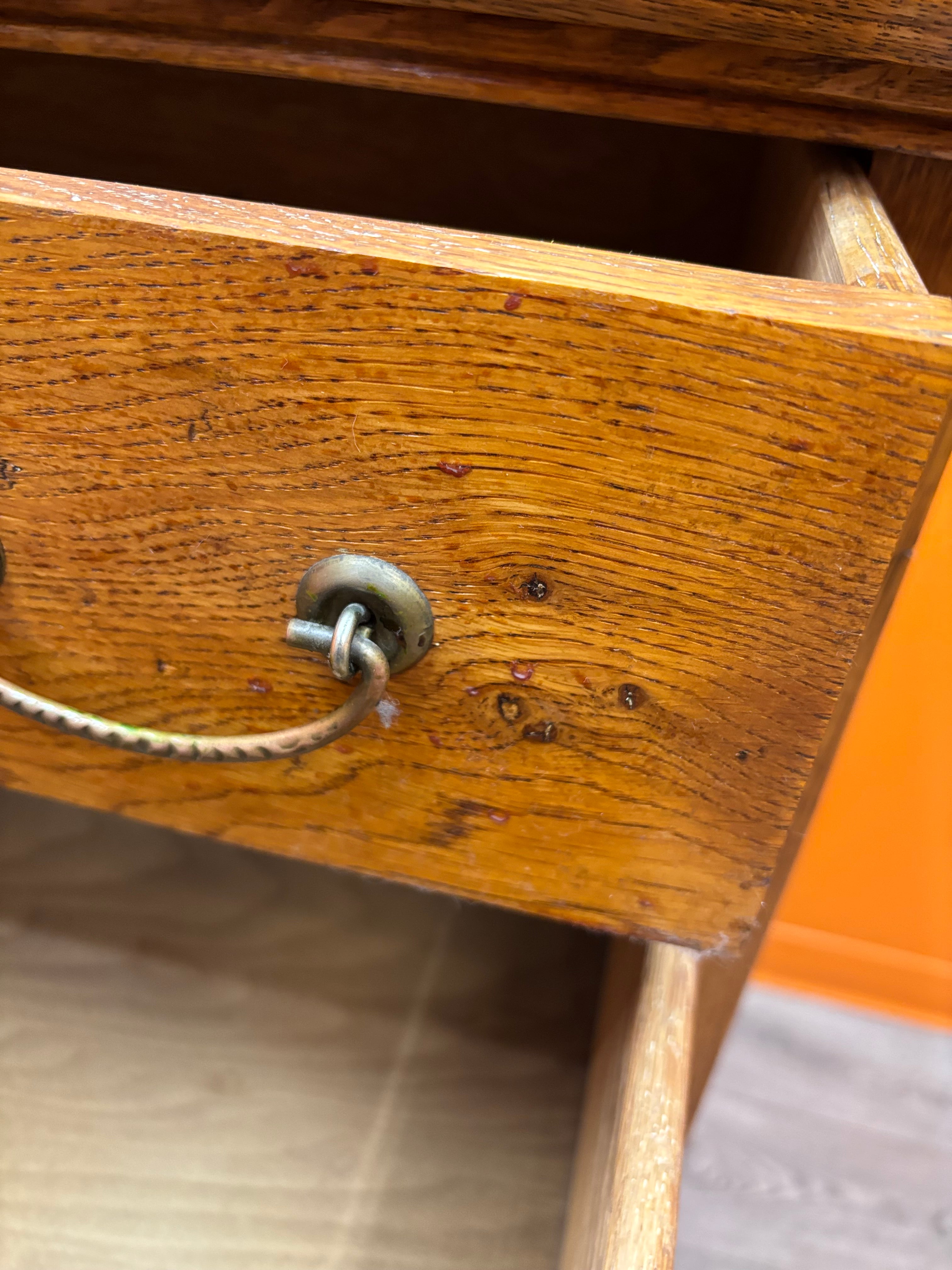 Wood 5 Drawer Dresser