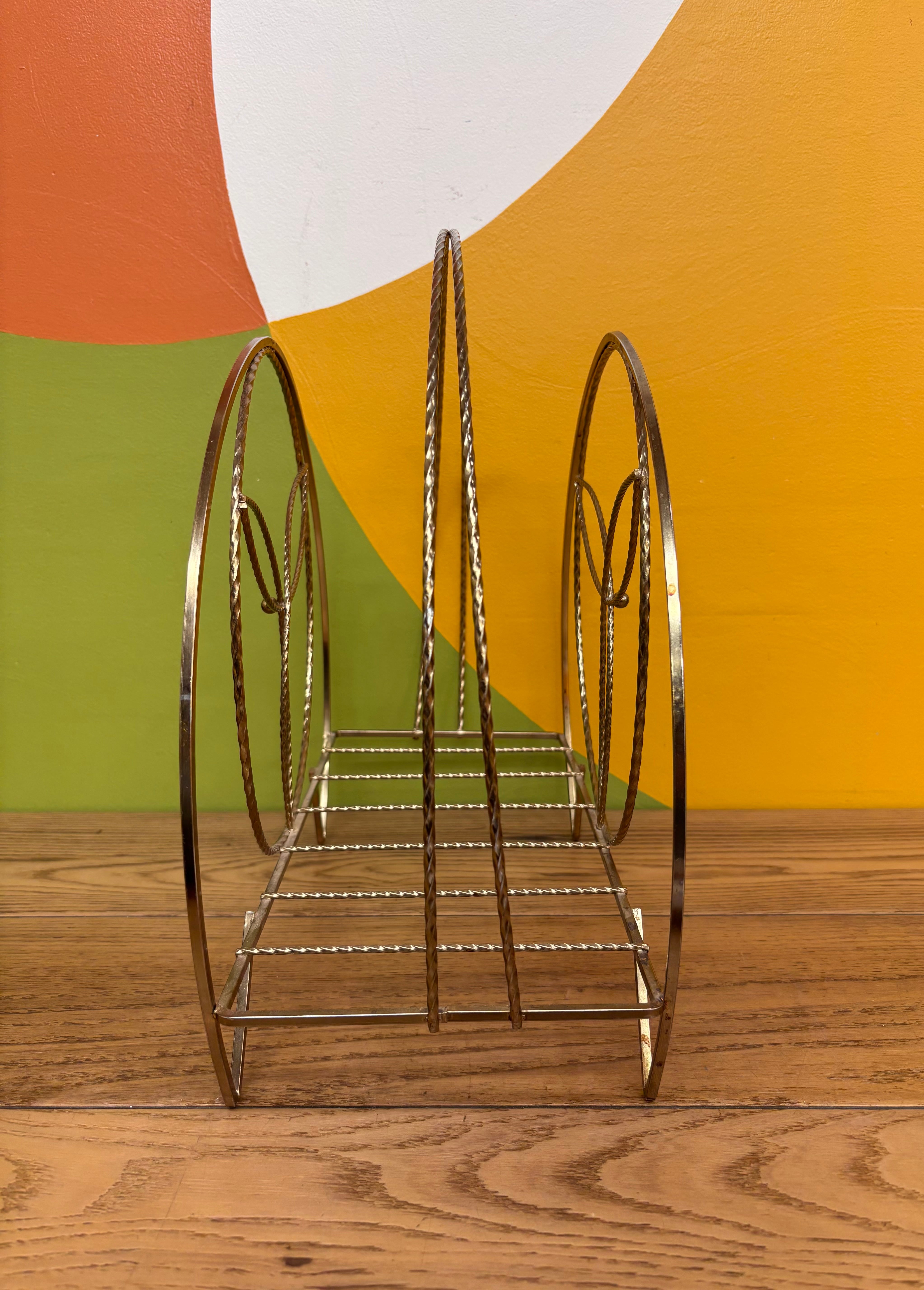 Metal Magazine Rack