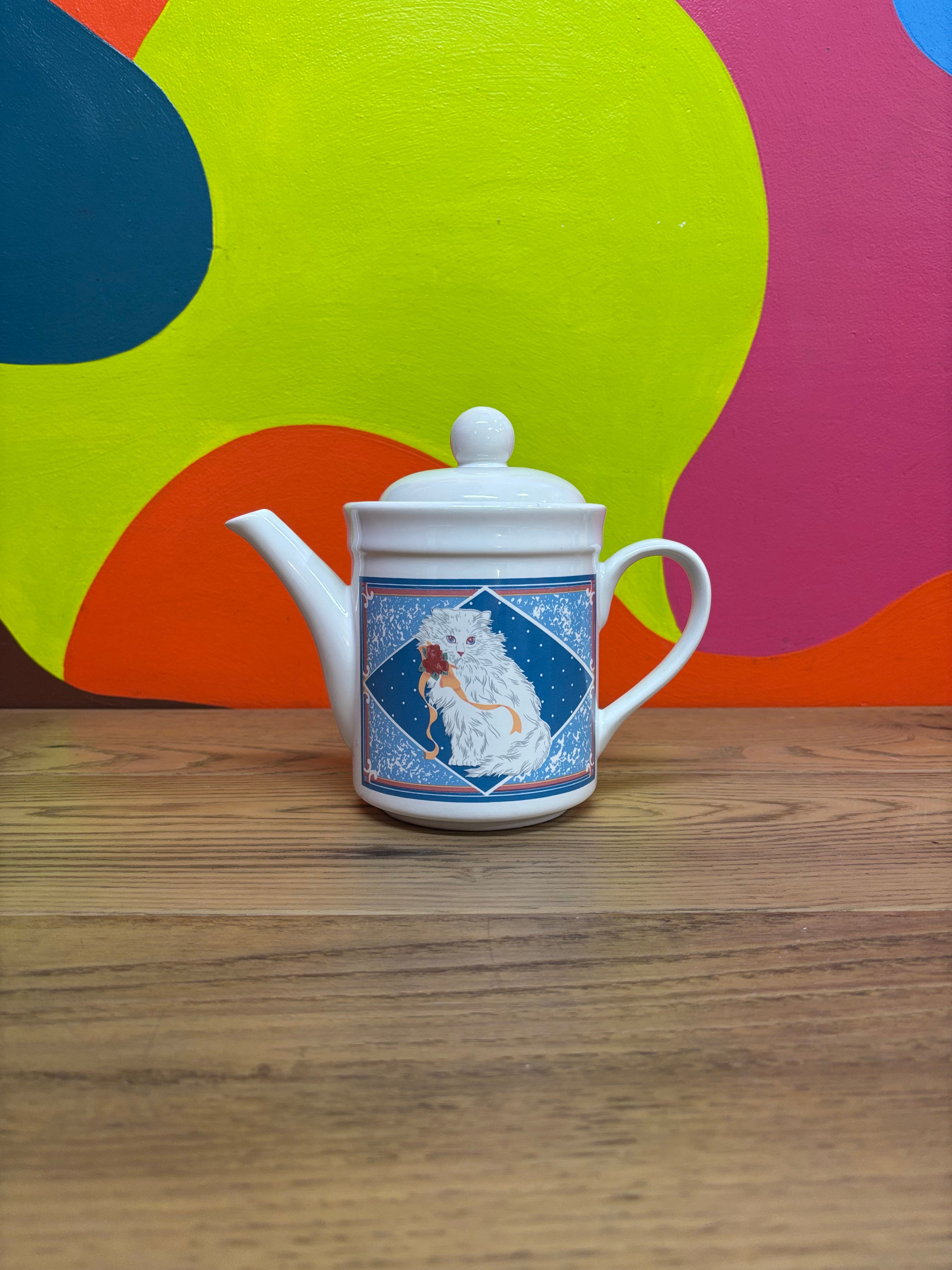 Ceramic Cat Teapot