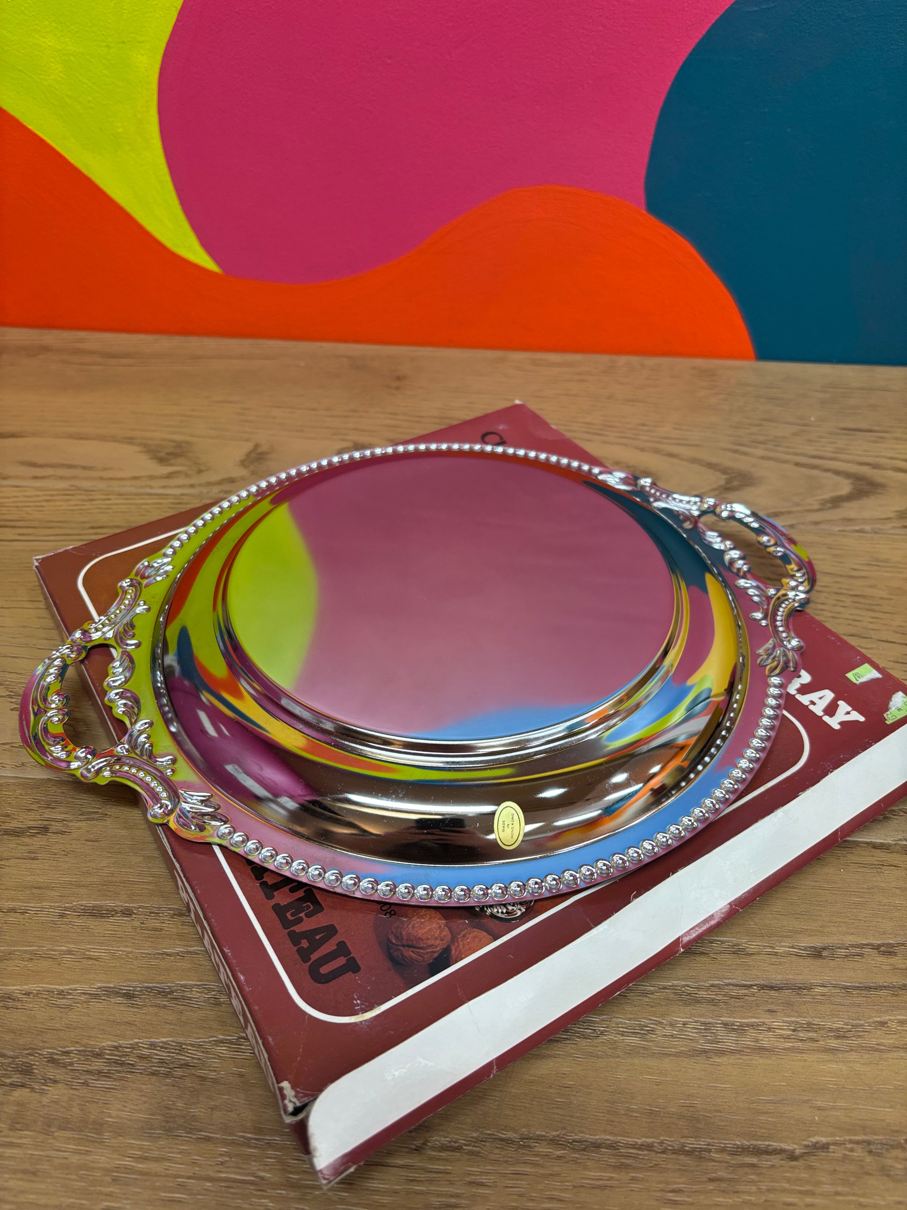 Chrome Plated Serving Tray