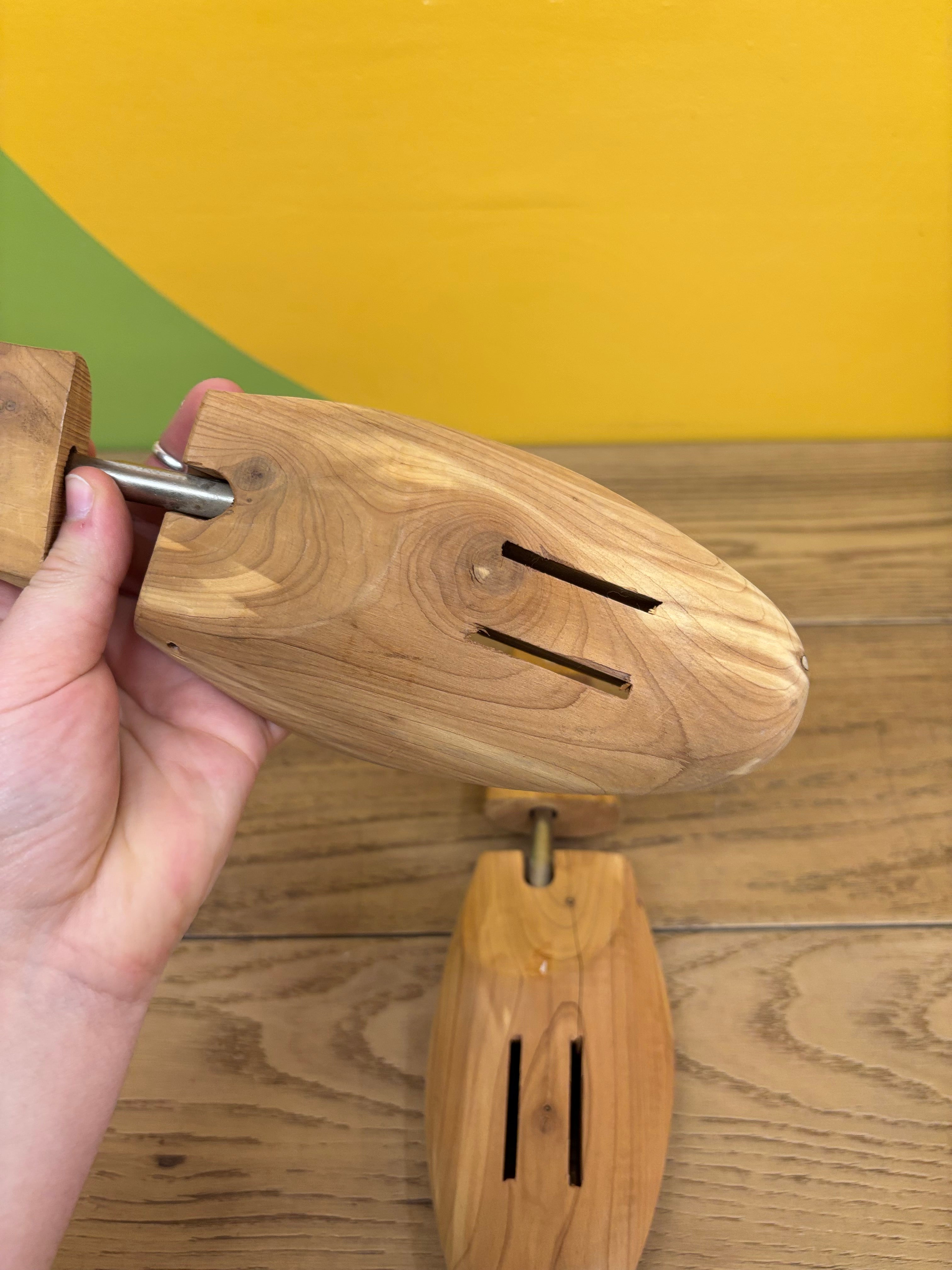 Wood Bally of Switzerland Shoe Trees - Size Large