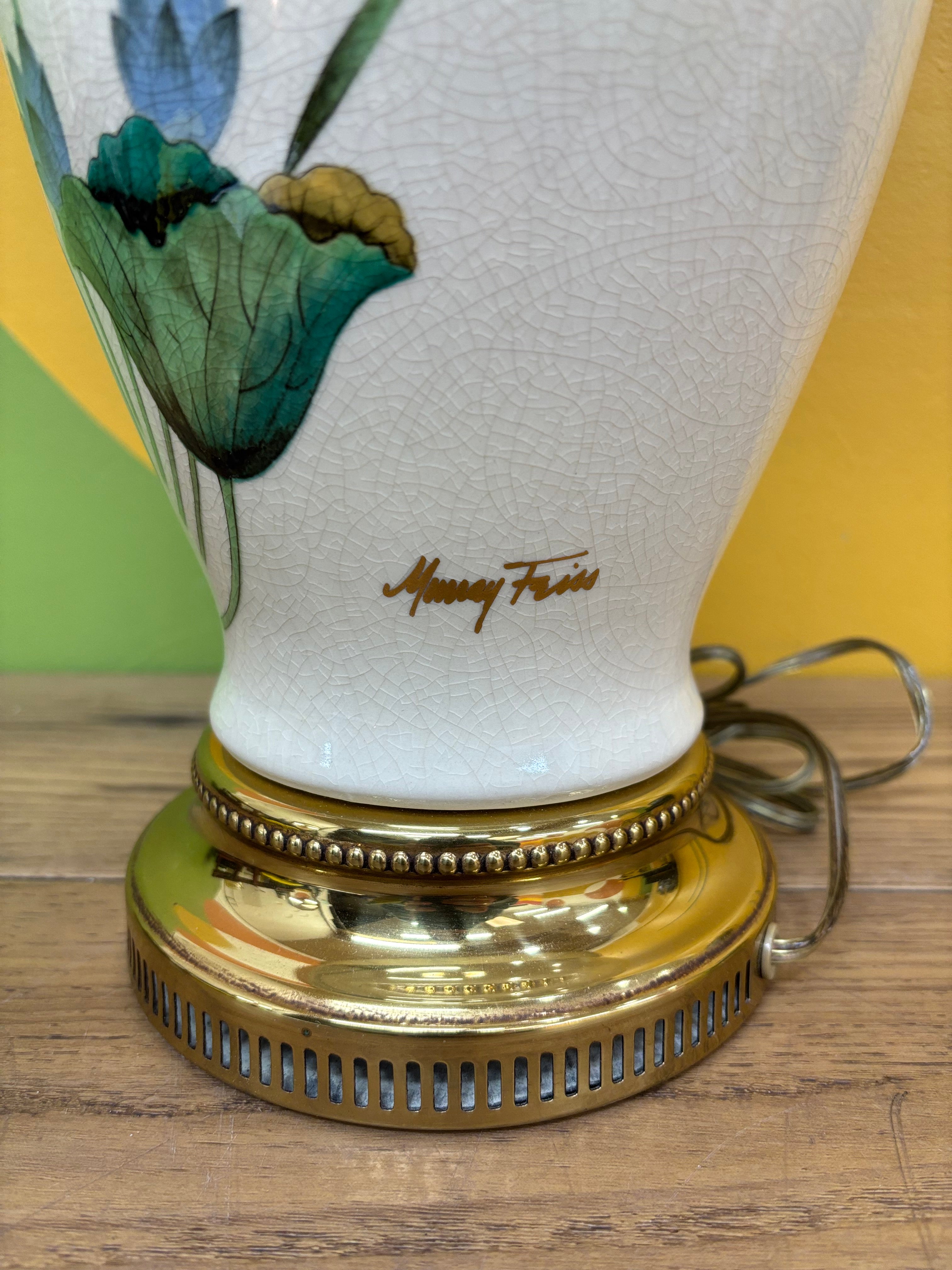 Signed Table Lamp by Murray Feiss #2