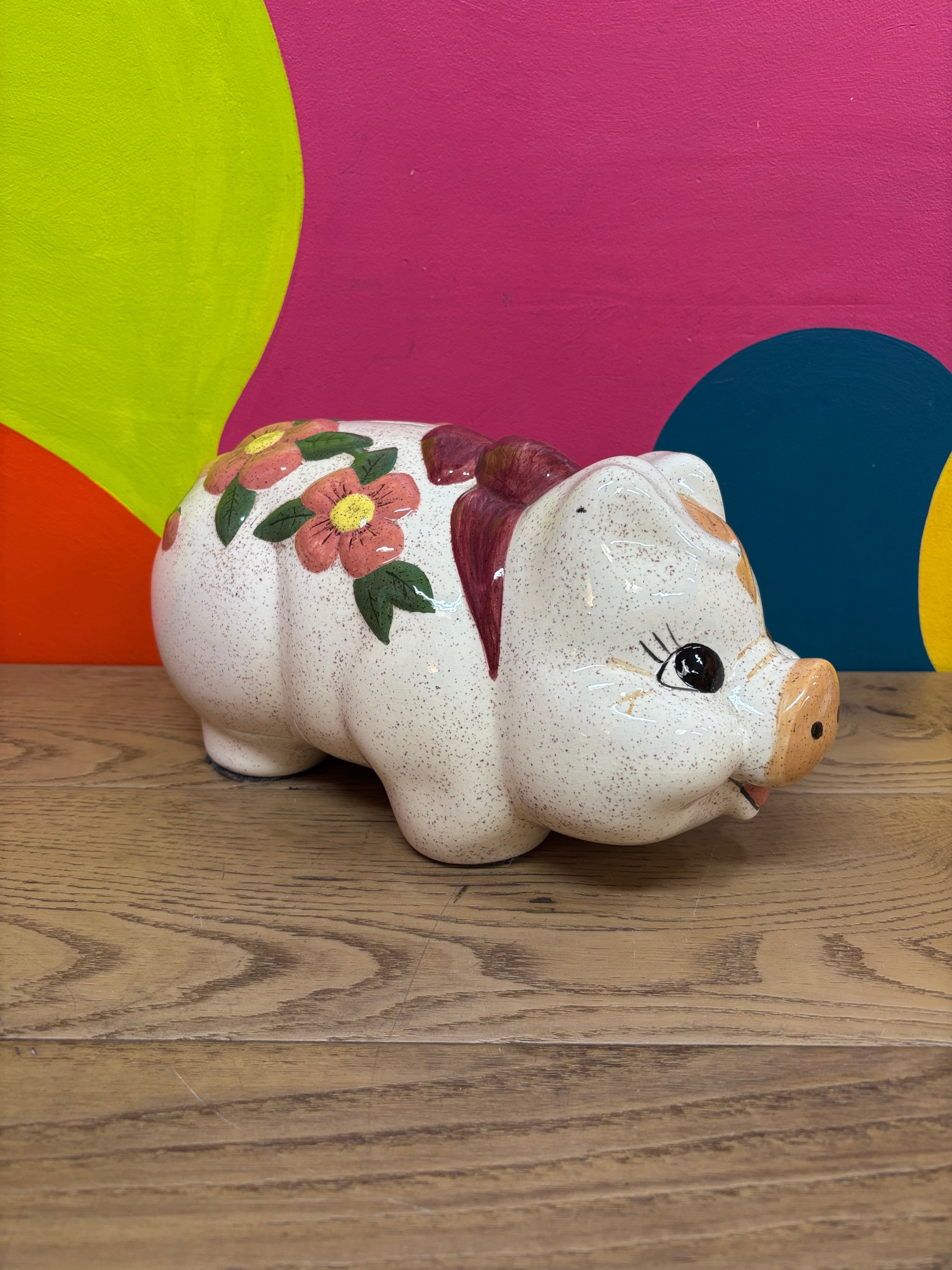 Large Ceramic Piggy Bank