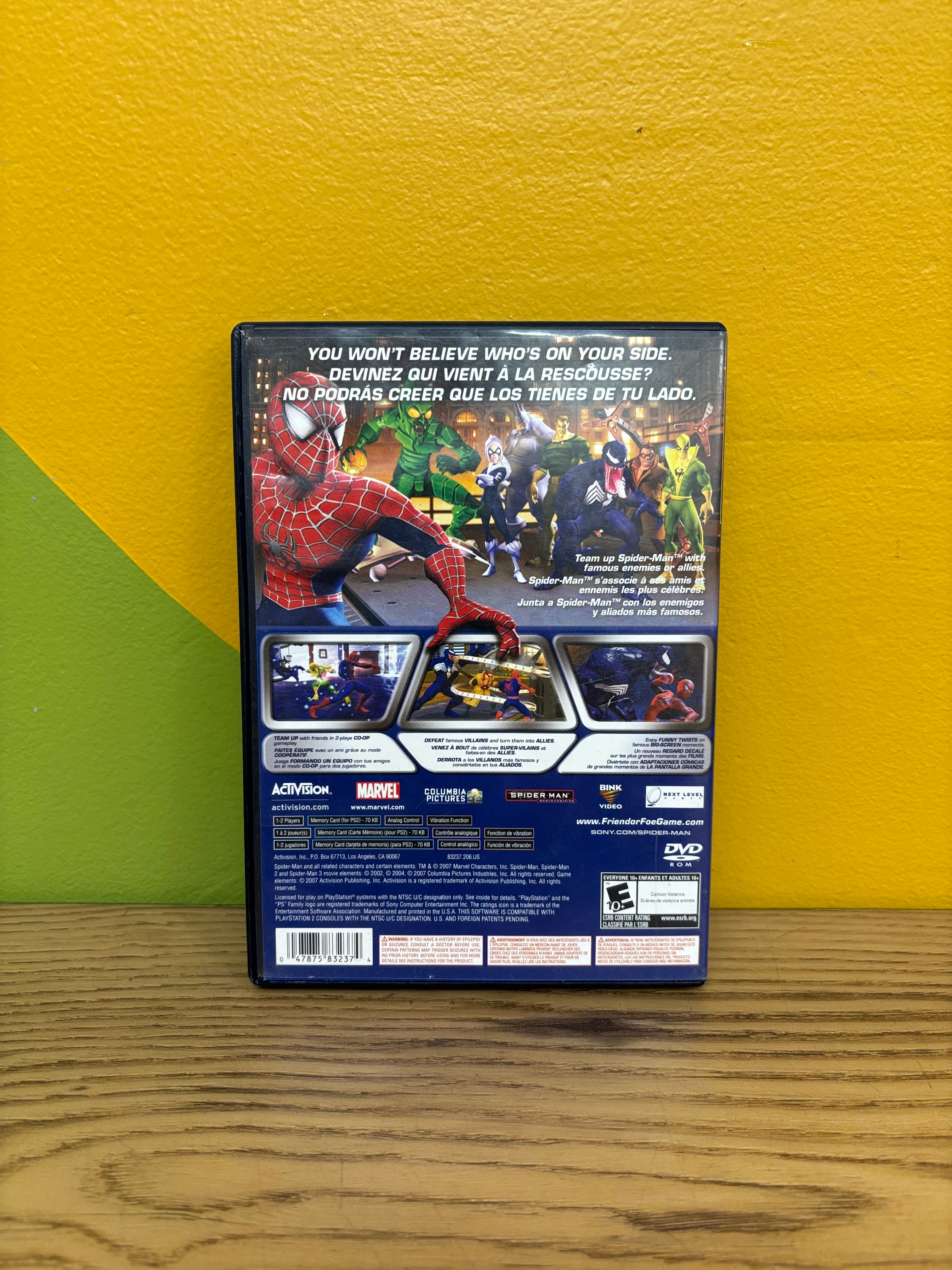 PlayStation 2 Game - Spider-Man: Friend or Foe