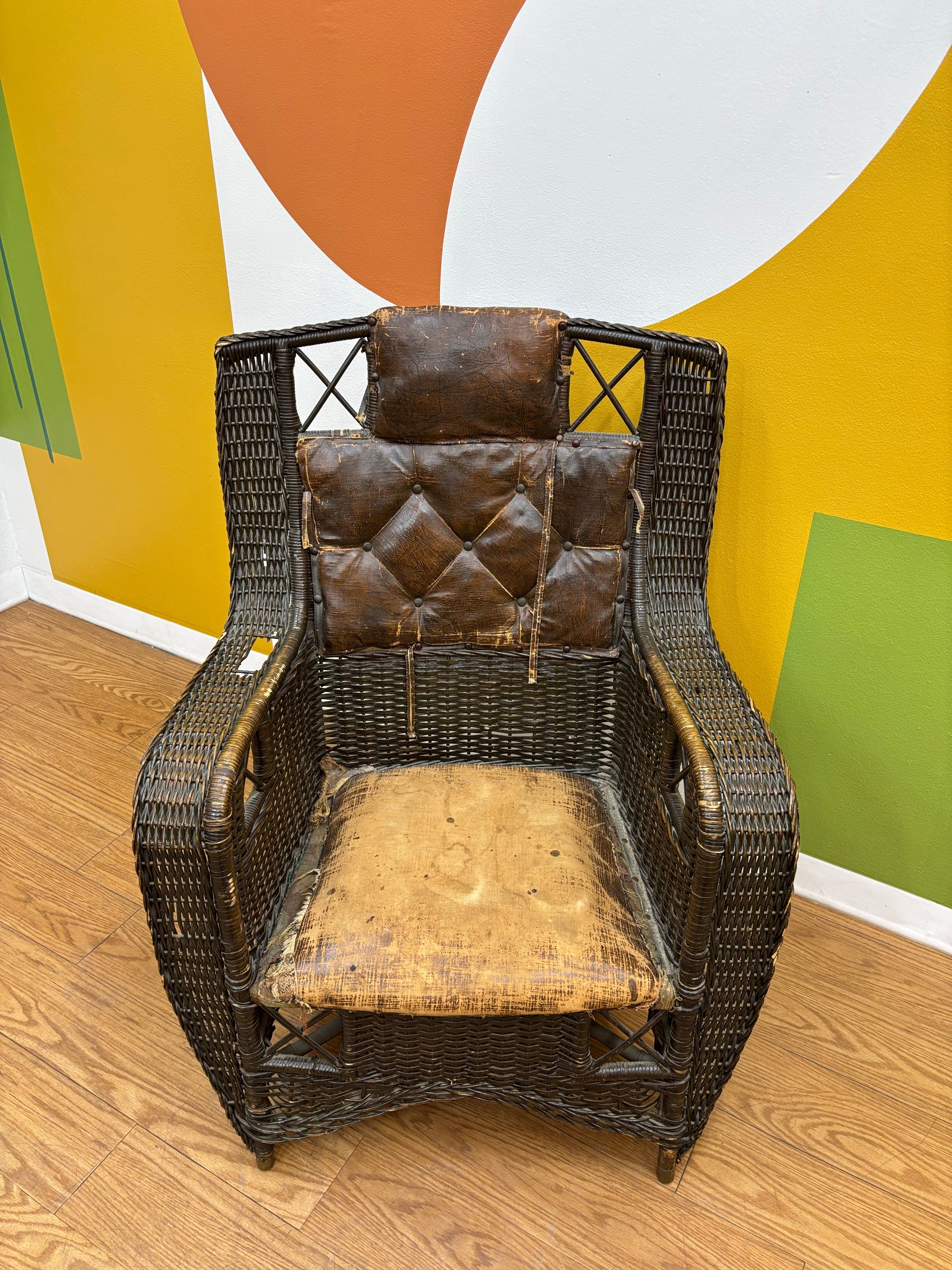 Dark Brown Armchair