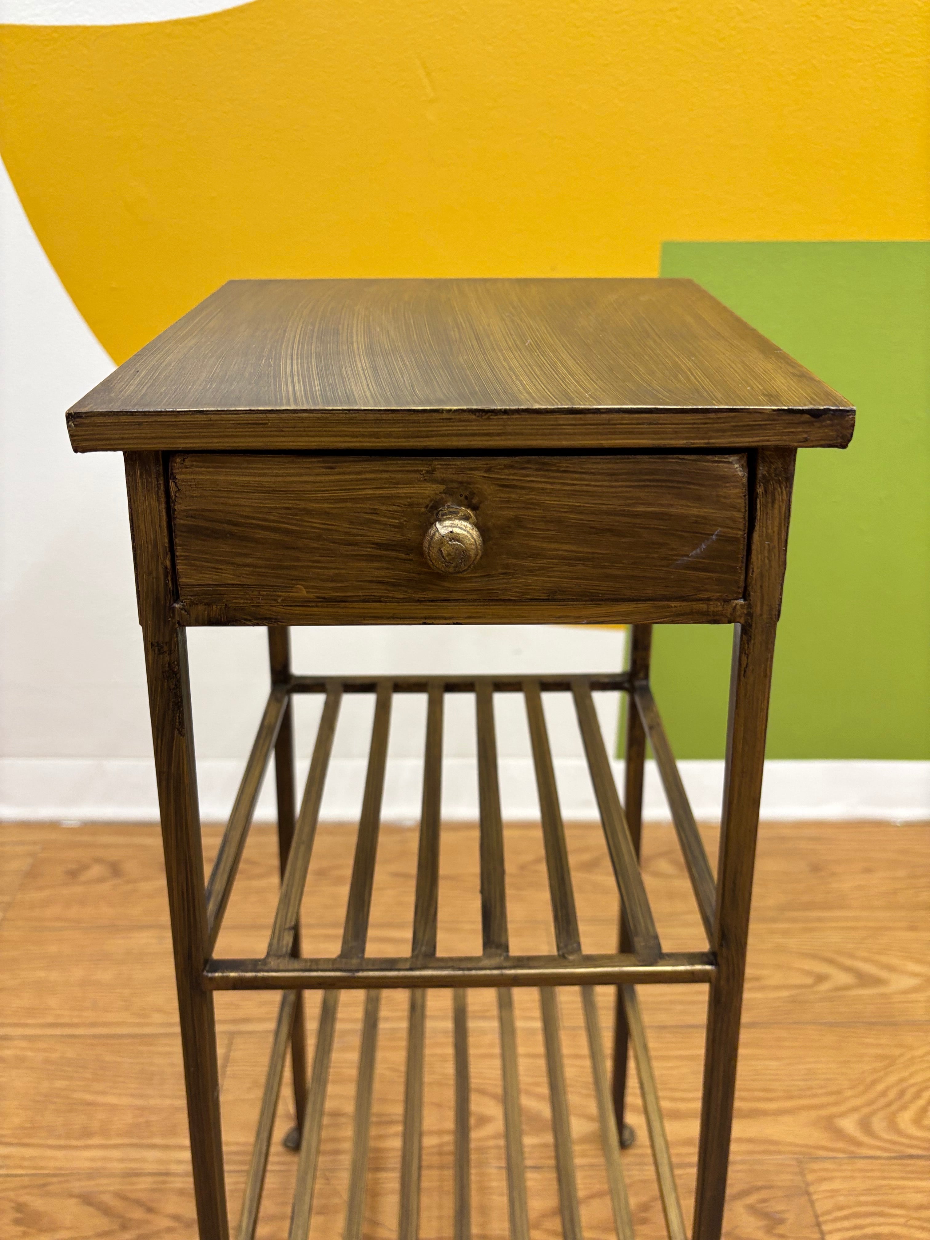 Metal Side Table