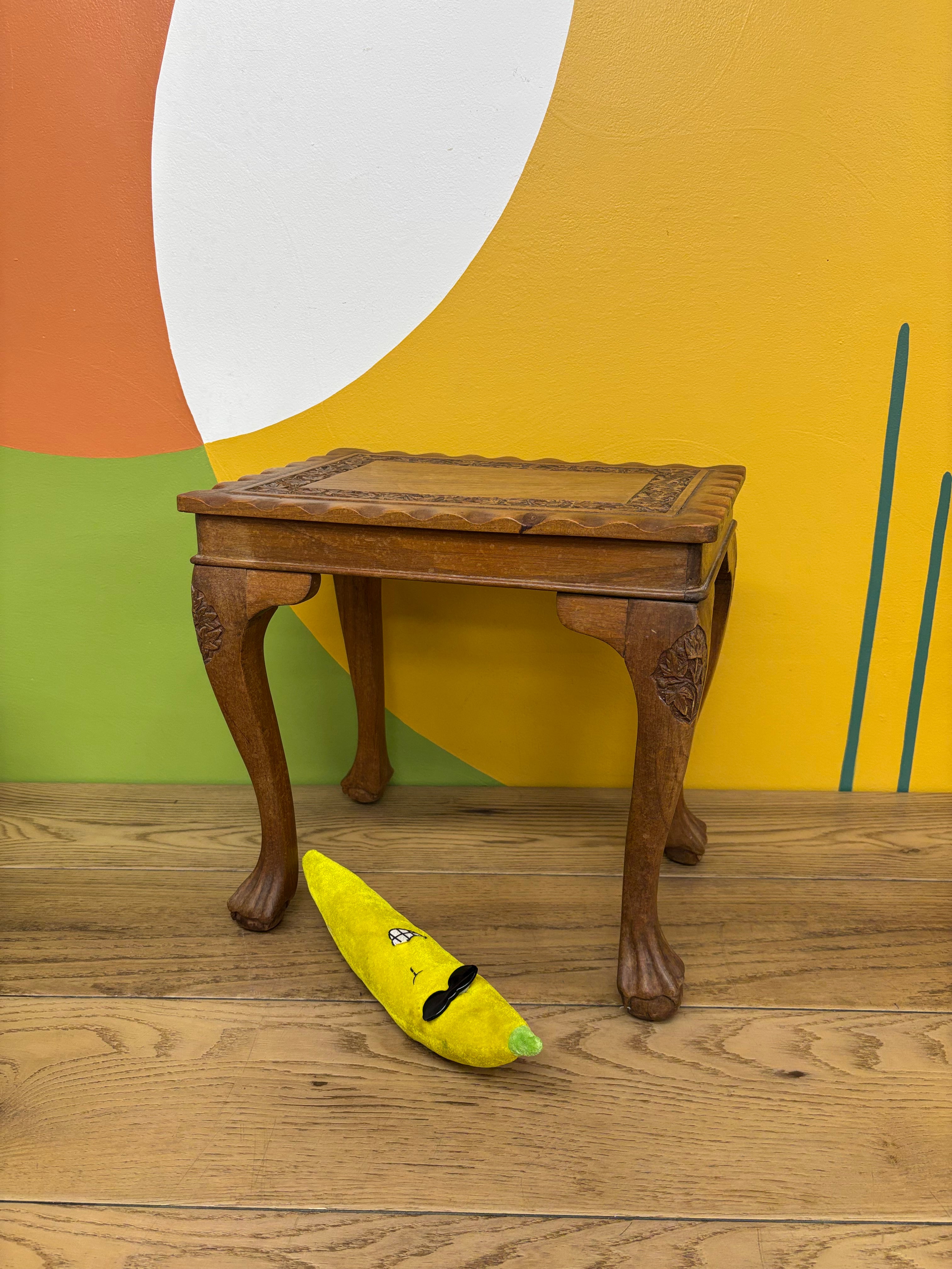 Small Wood Side Table