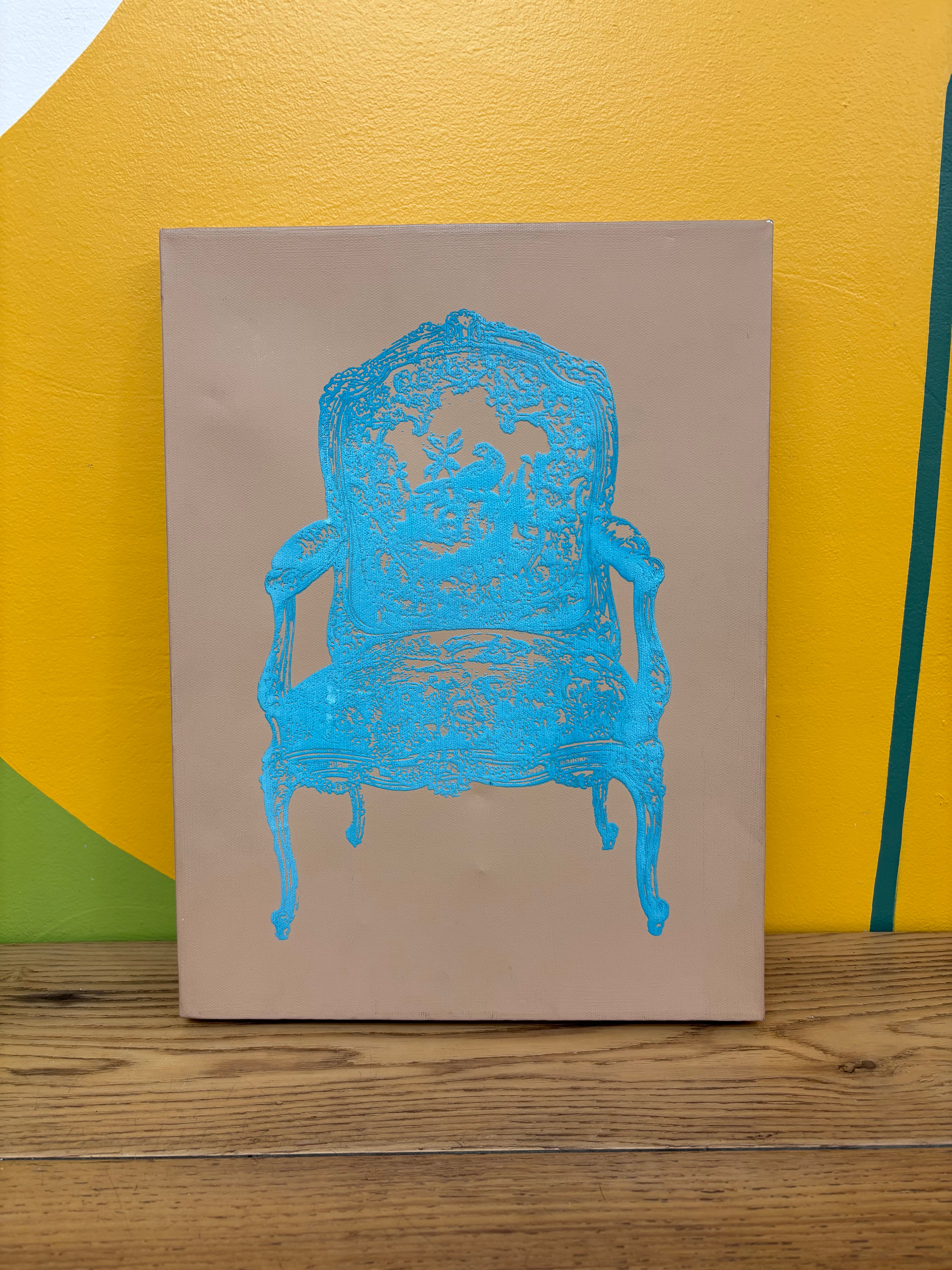 Canvas Chair Print