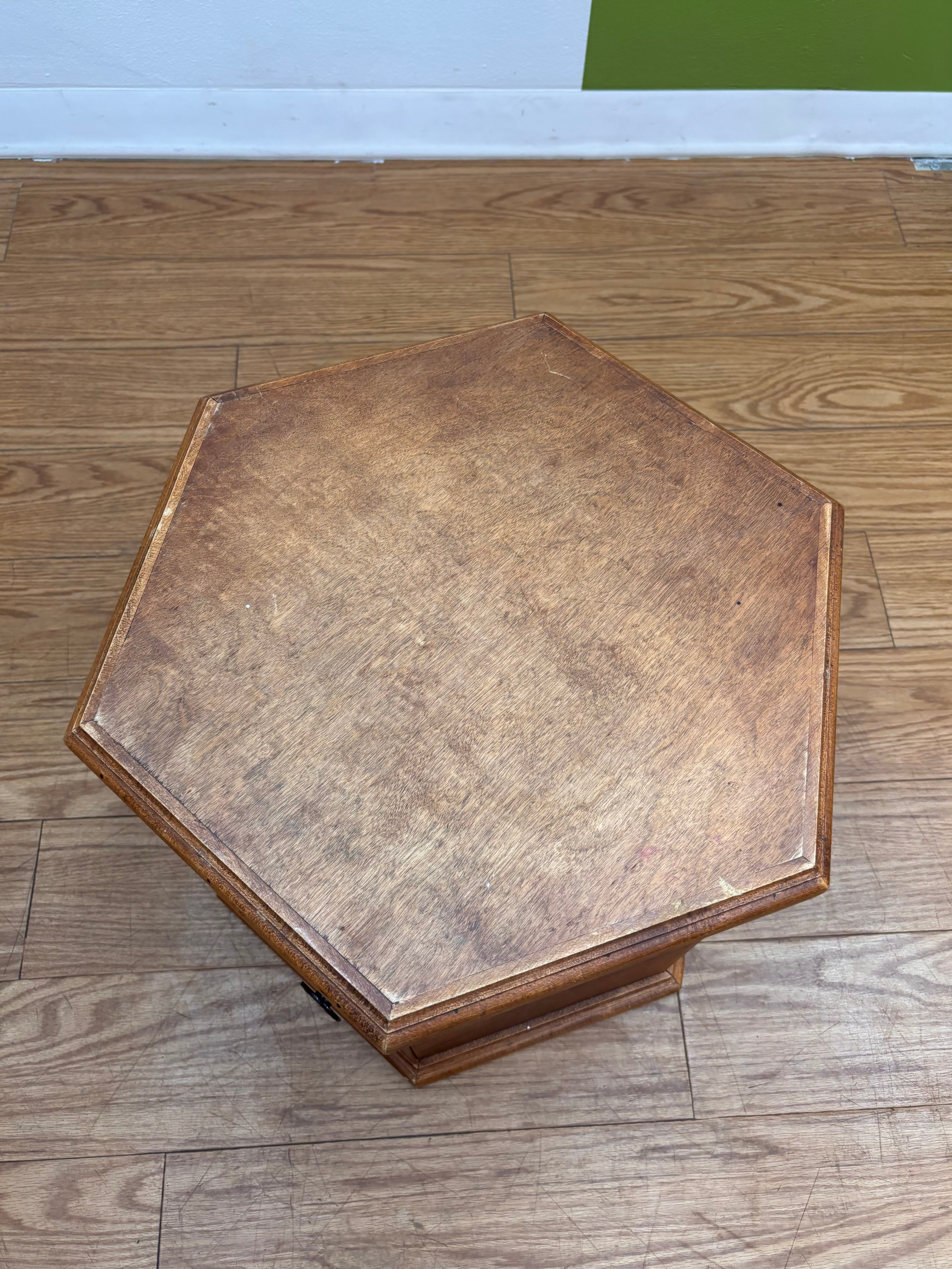 Hexagon End Table #2