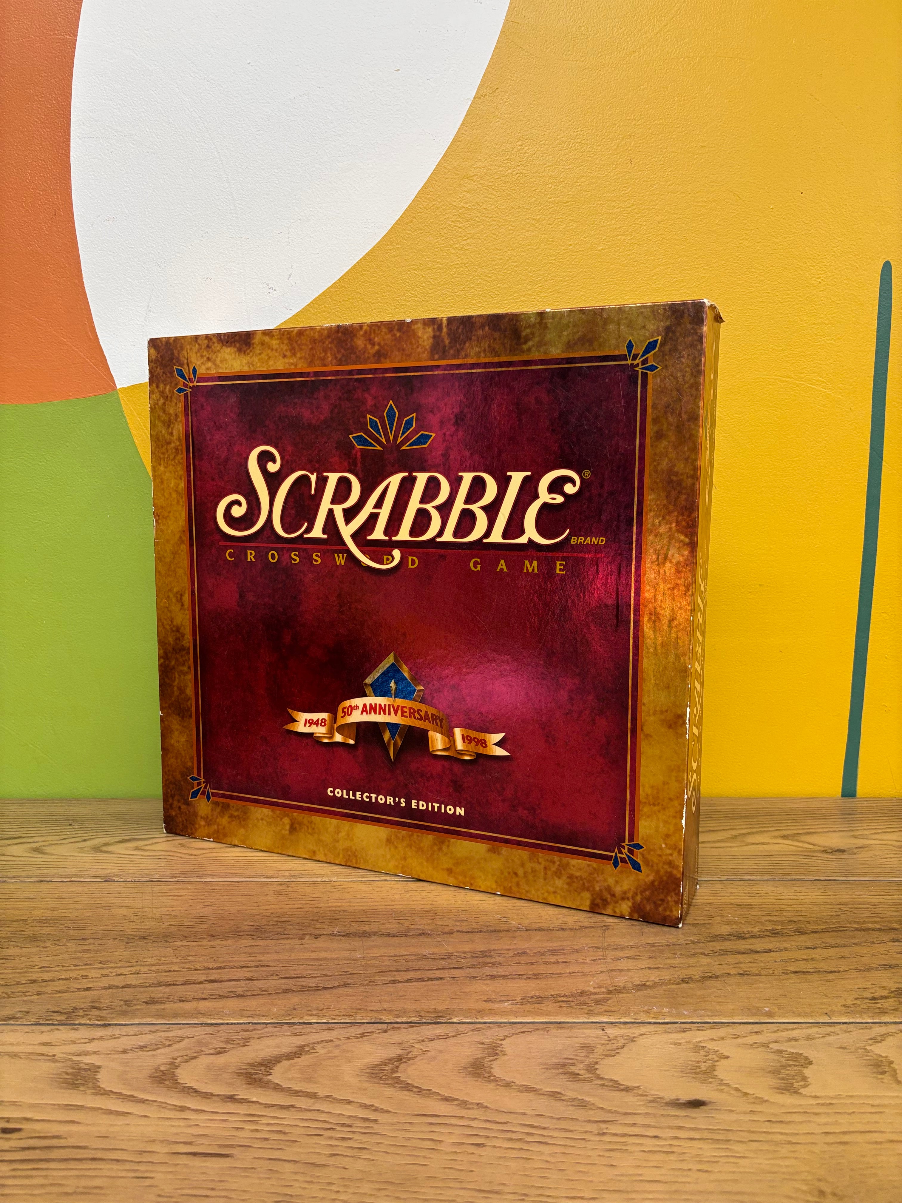 50th Anniversary Scrabble Board Game
