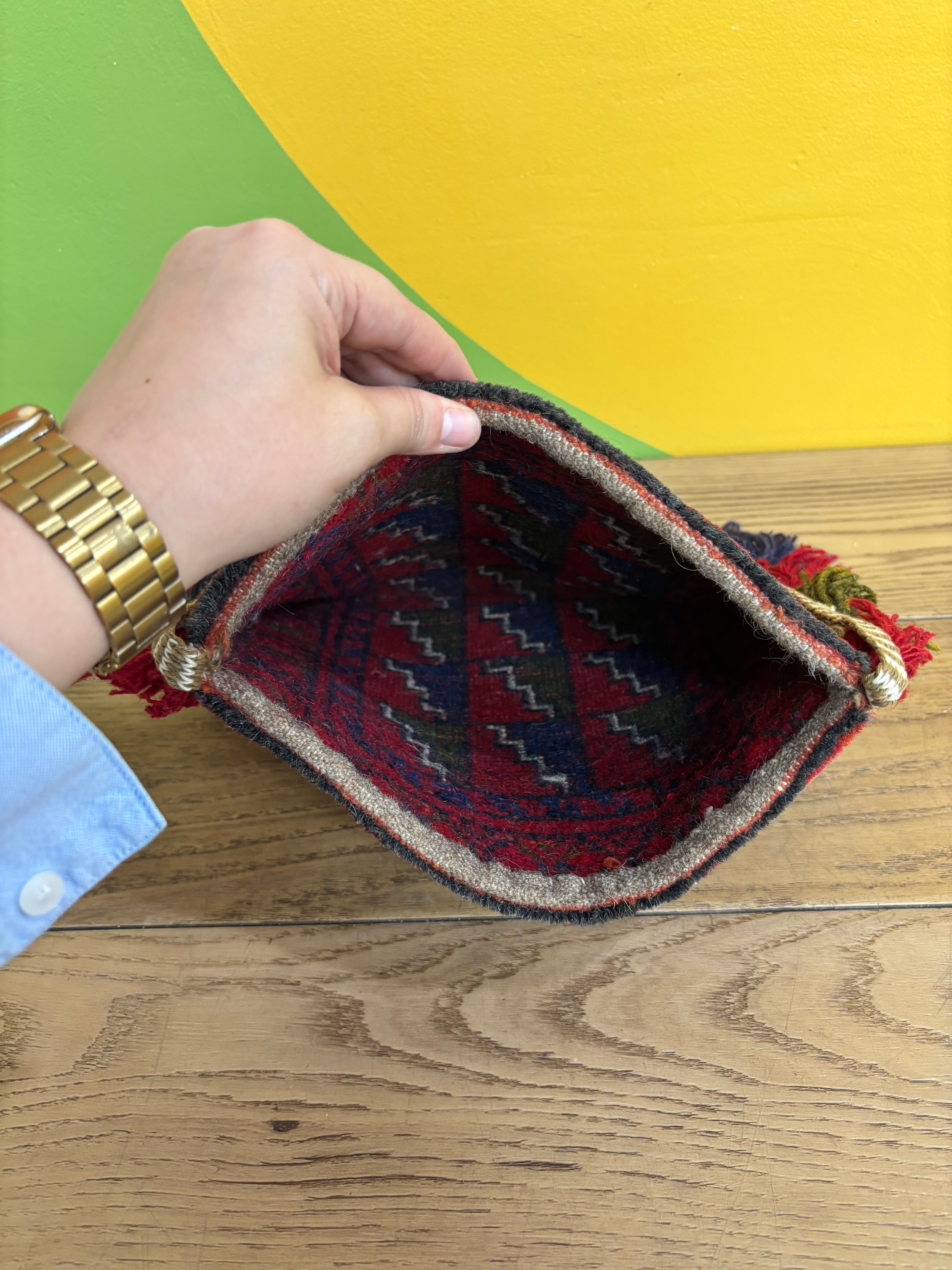 Crossbody Carpet Handbag