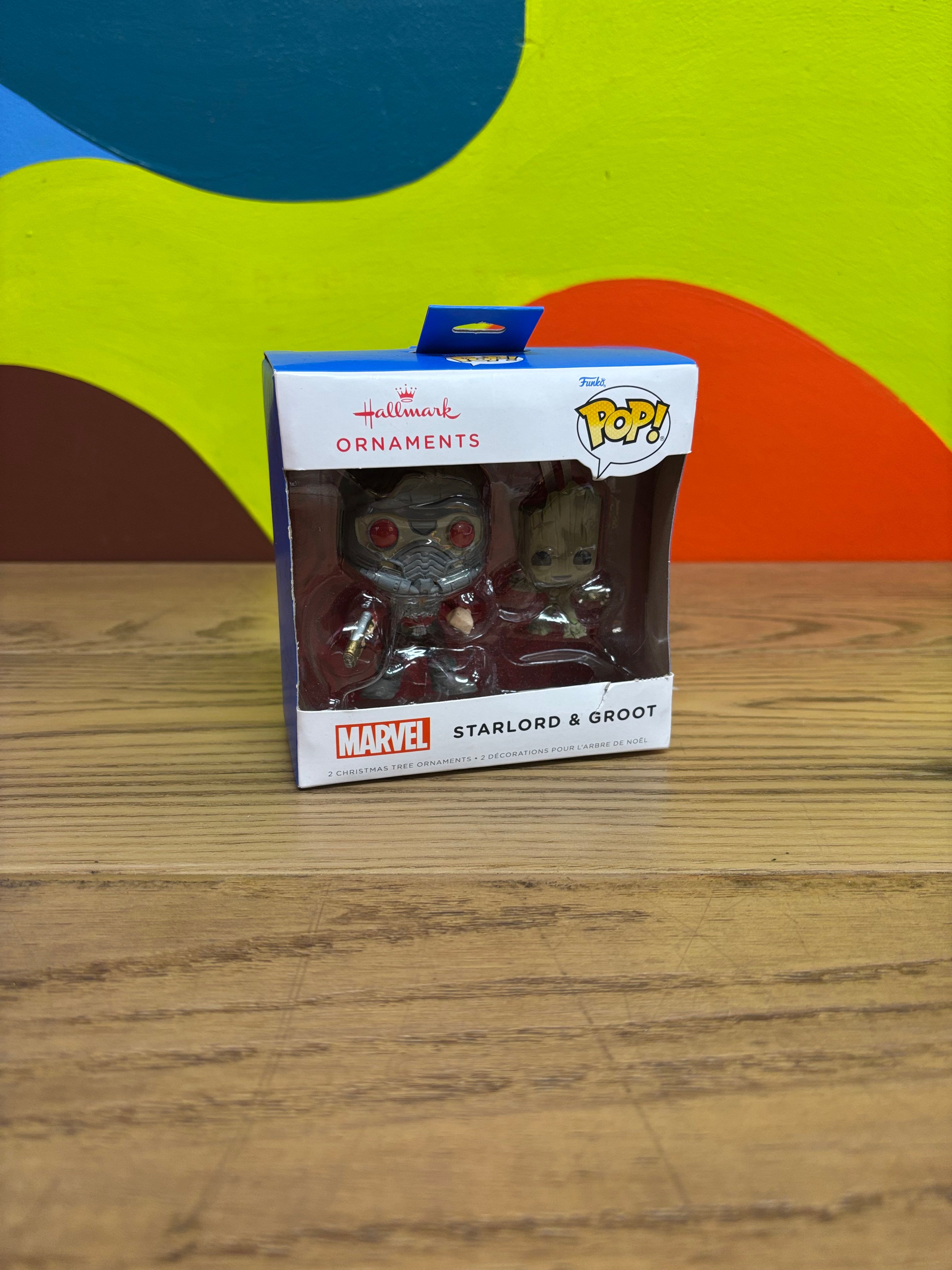 Starlord & Groot Funko Pop Ornaments