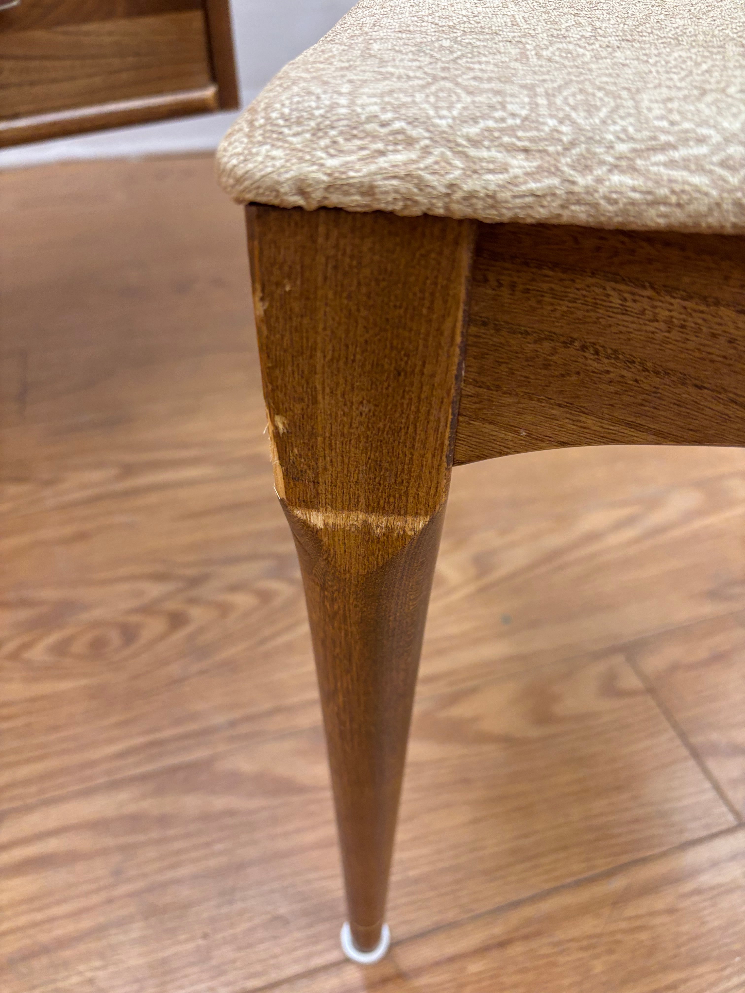 Wood Writing Desk with Matching Chair