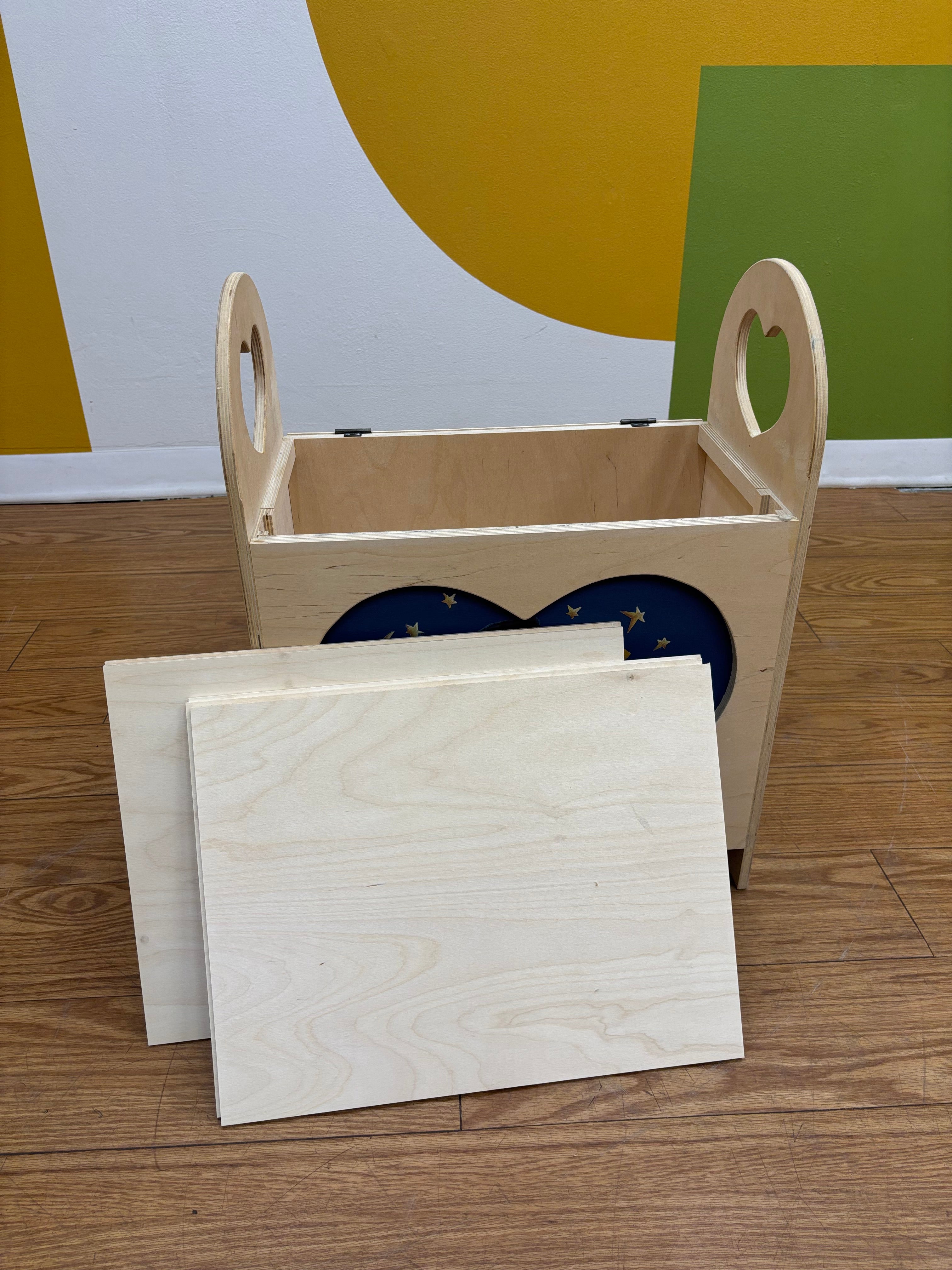 Small Wood Chest