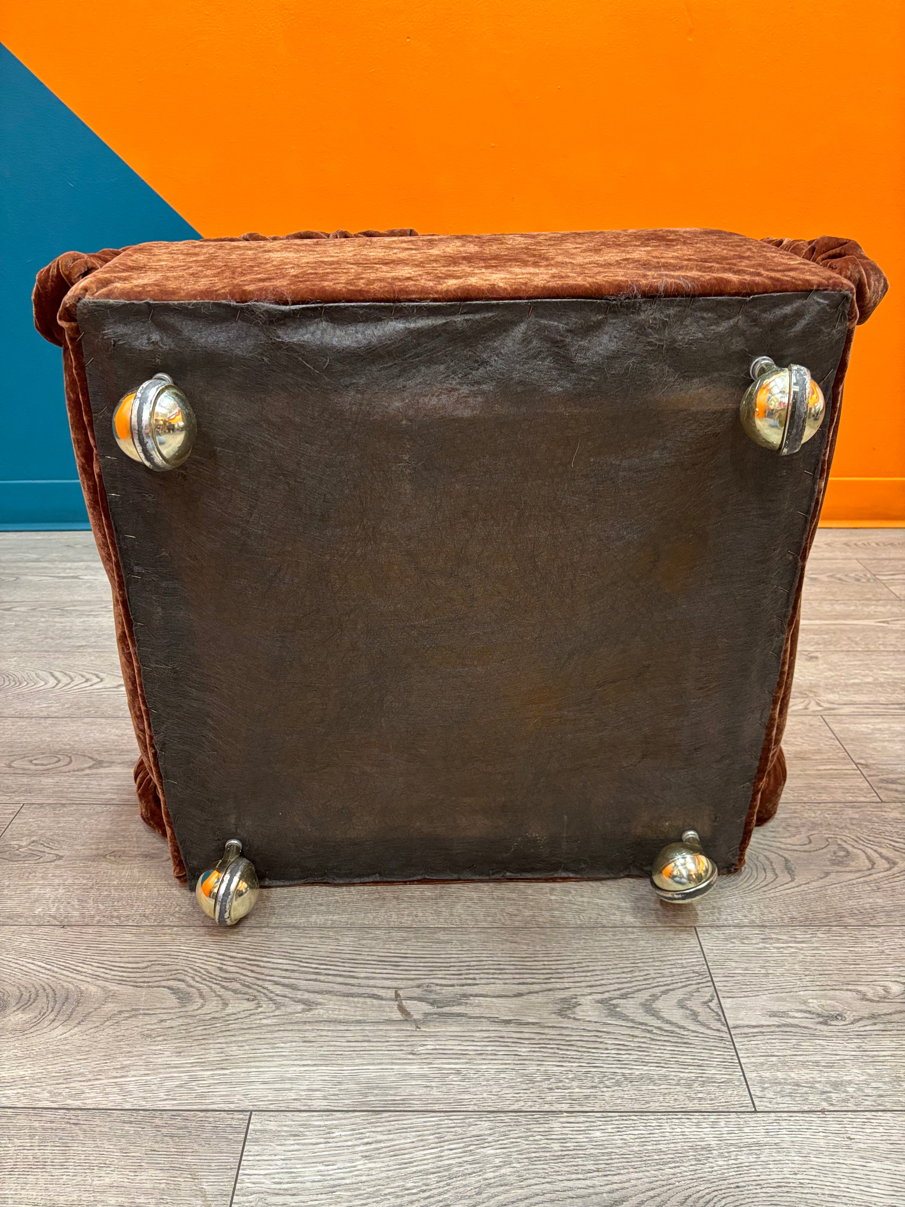Brown Ottoman